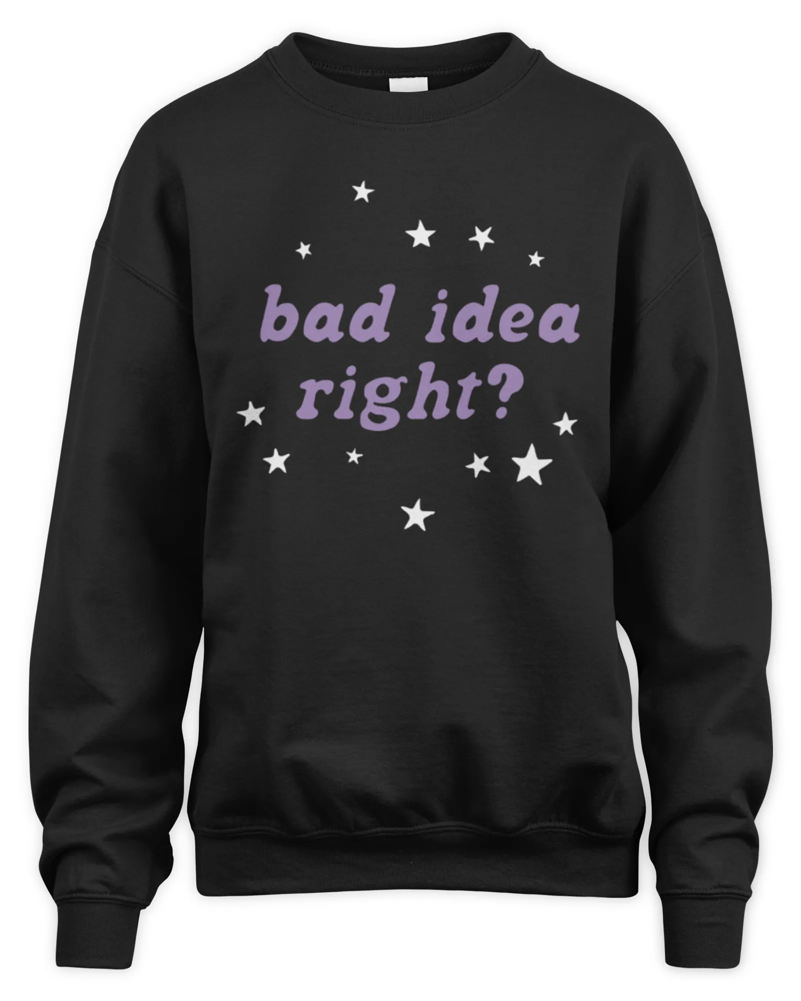 Sweatshirt Olivia Rodrigo Bad Idea Right Dad Idea Right, Premium Sweaer