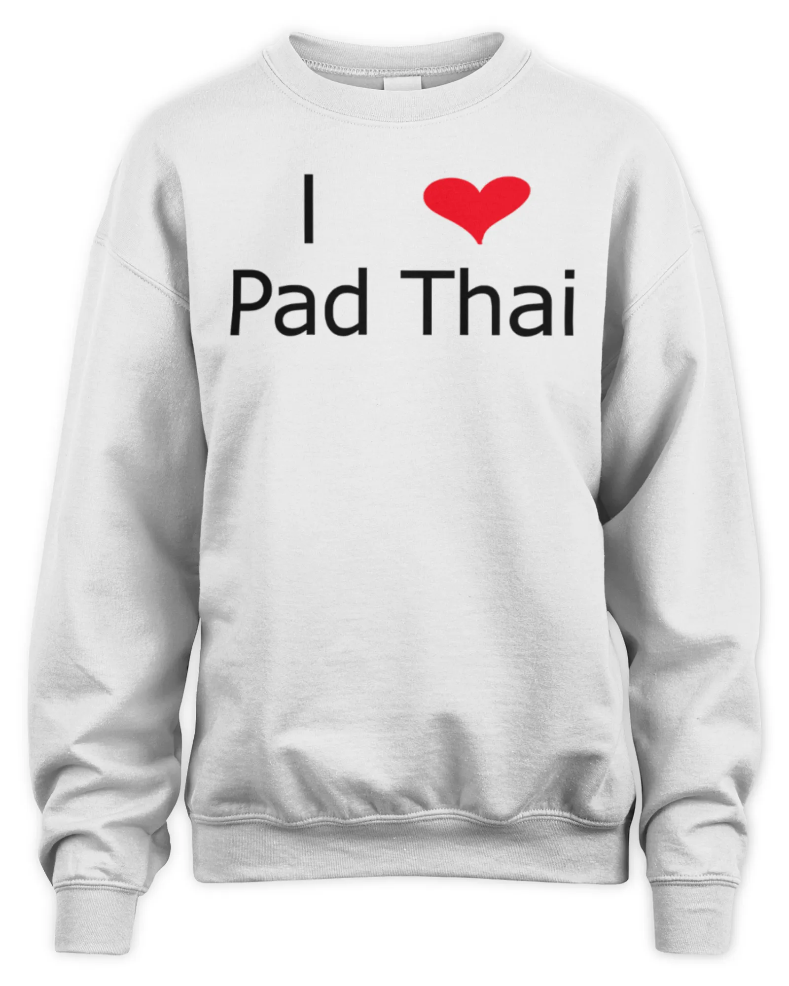 Sweatshirt Olivia Rodrigo I Love Pad Thai, Premium Sweaer