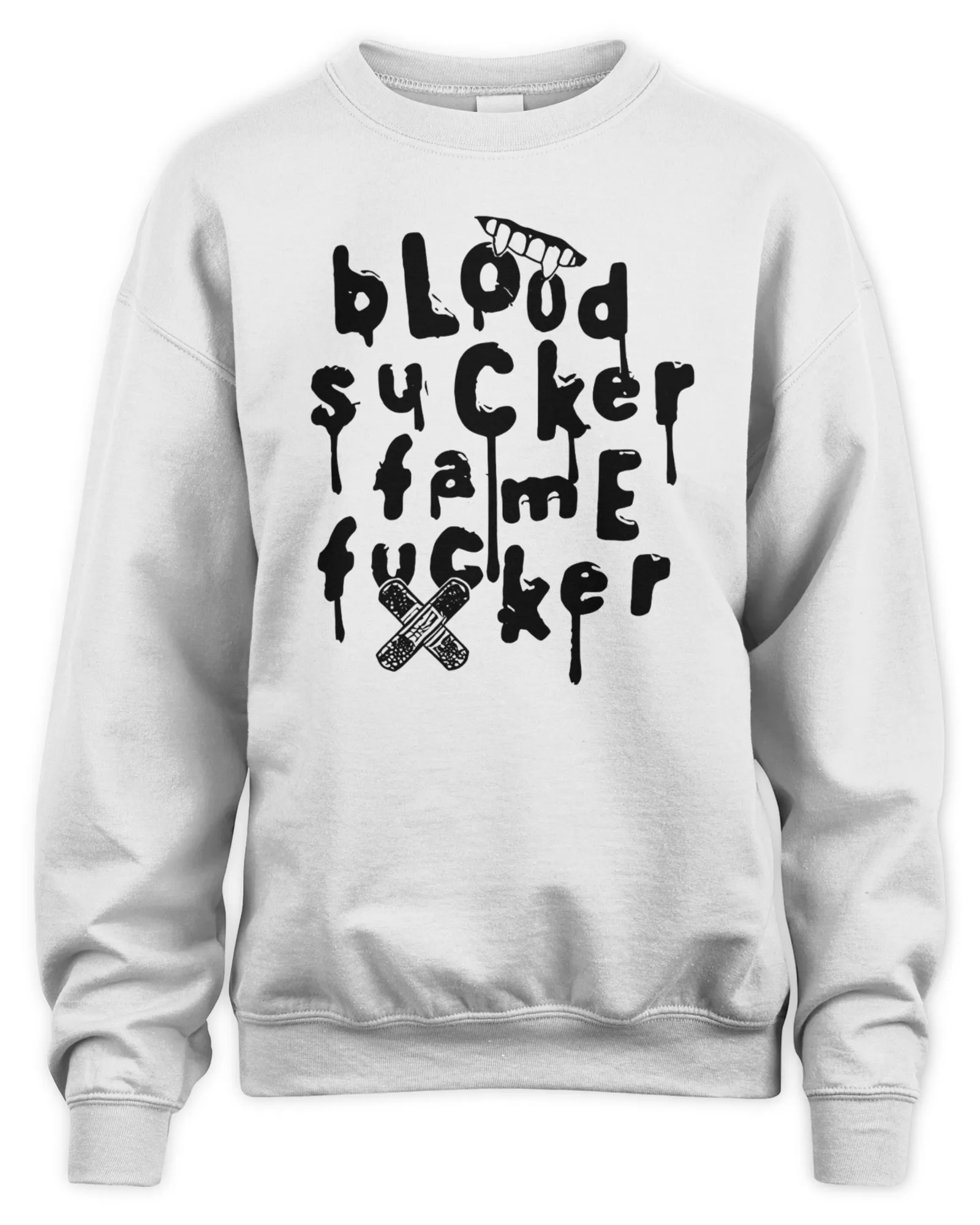 Sweatshirt Olivia Rodrigo Blood Sucker Fame Fucker, Premium Sweaer