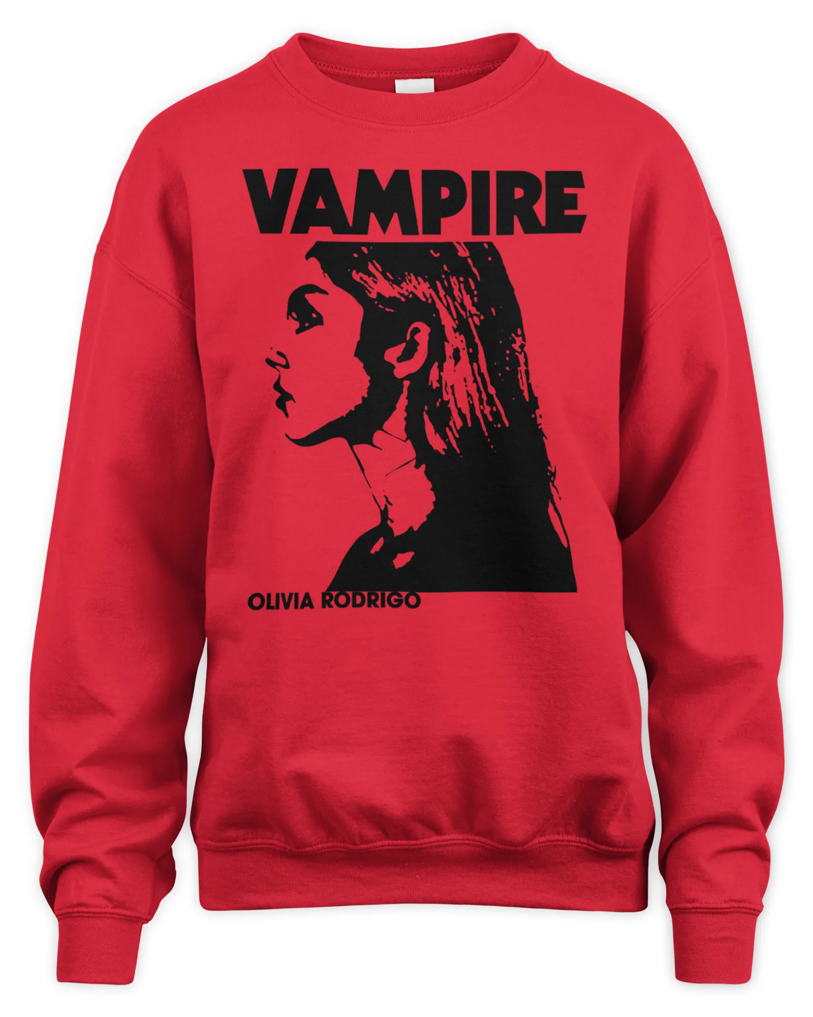 Sweatshirt Olivia Rodrigo Merch Store Vampire, Premium Sweaer