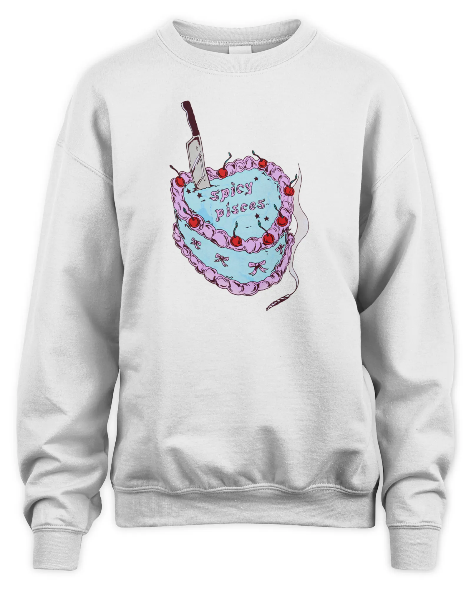 Sweatshirt Olivia Rodrigo Official Store Spicy Pisces Crewneck, Premium Sweaer