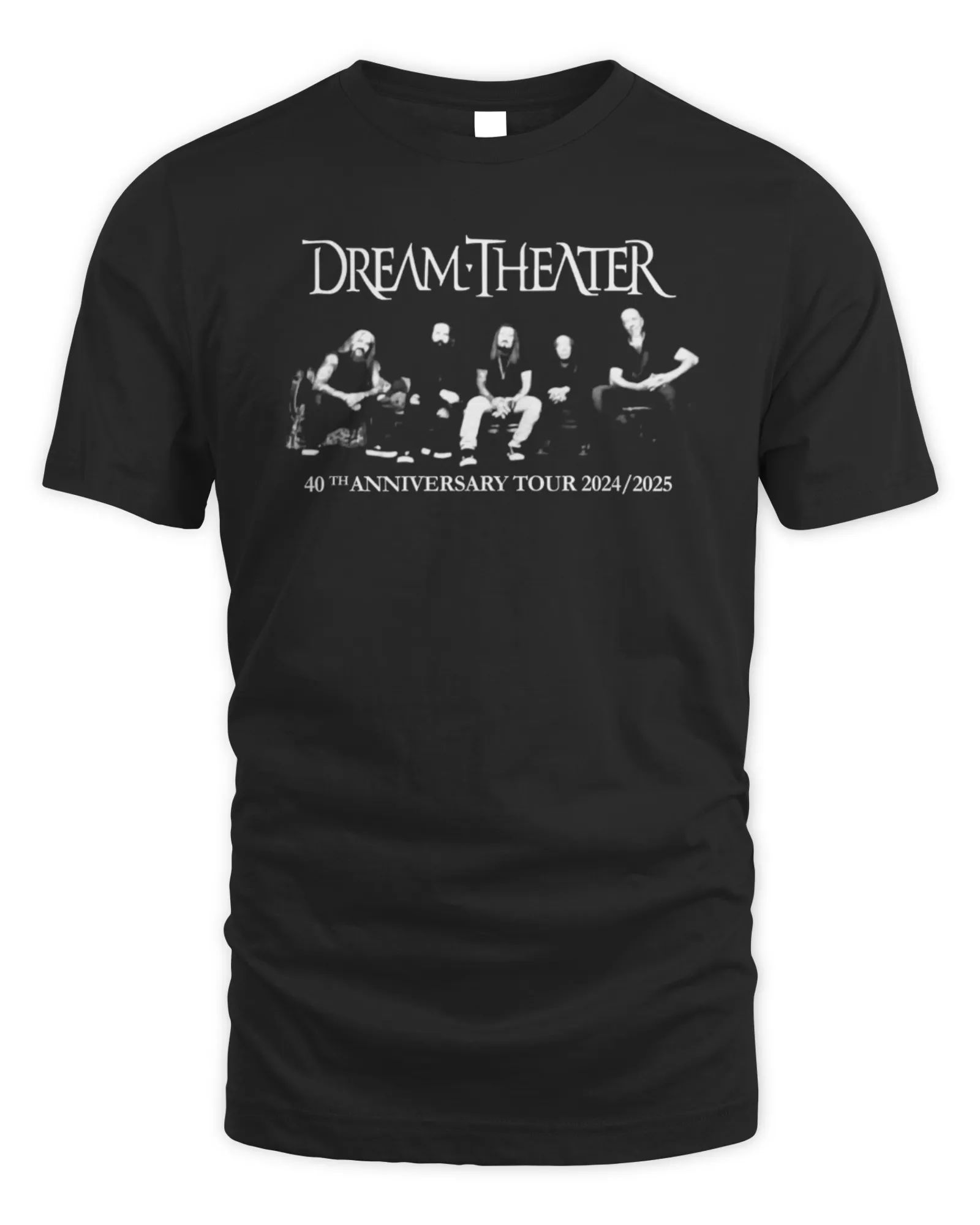 T-Shirt Dream Theater Merch Store 40th Anniversary Tour 2024-2025