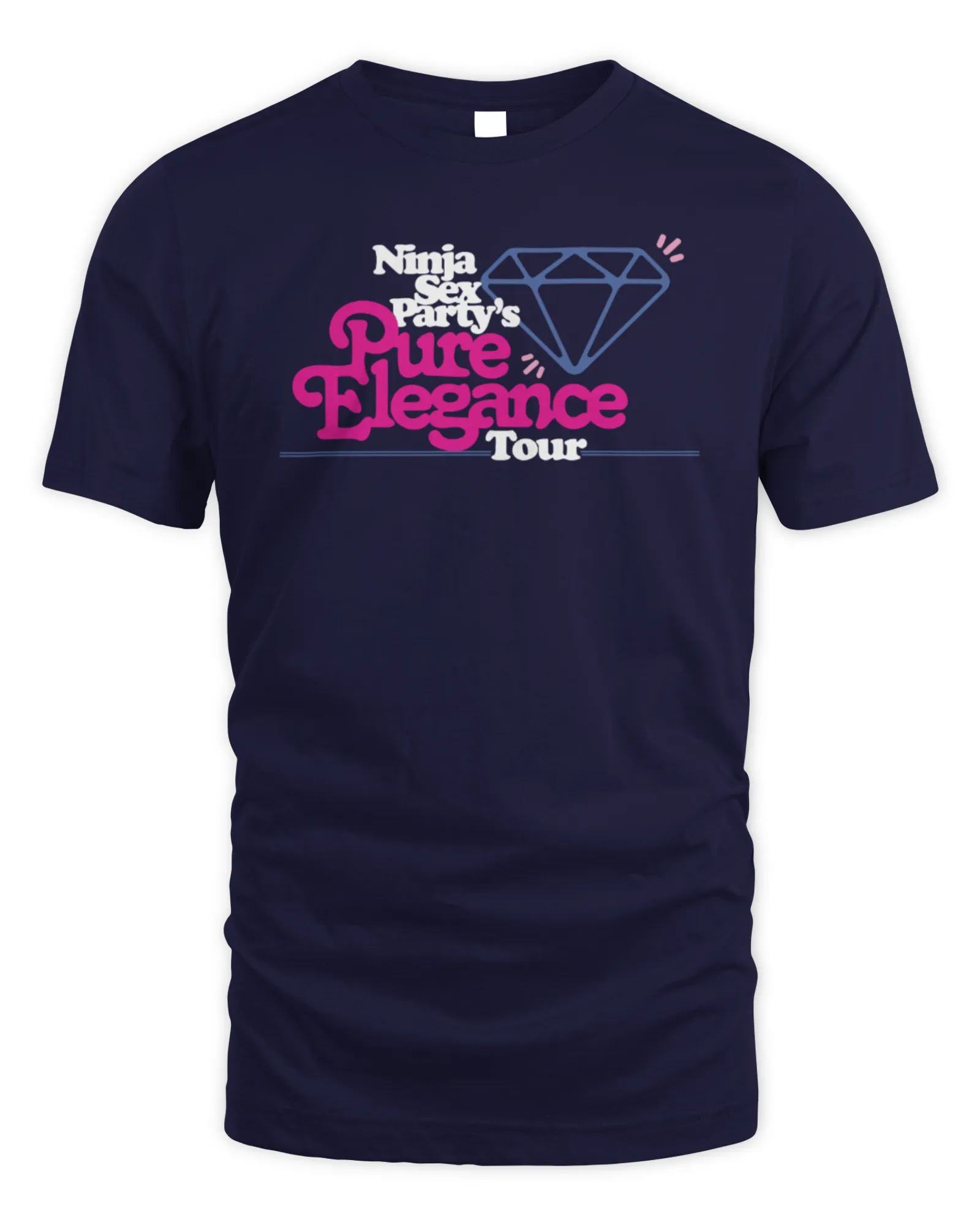 T-Shirt Ninja Sex Party Merch Pure Elegance Tour 2025 - Image 3