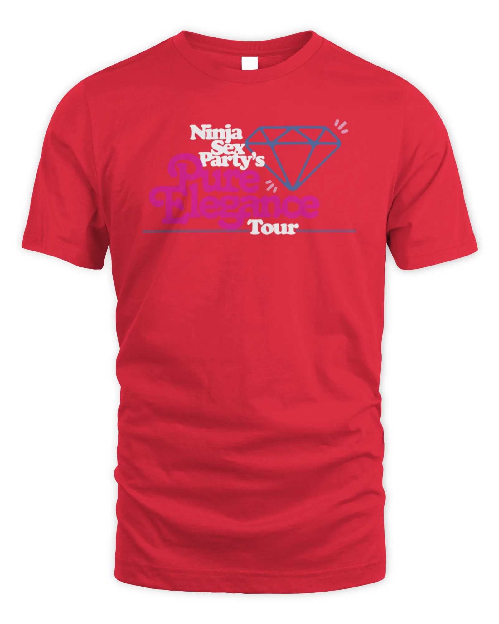 T-Shirt Ninja Sex Party Merch Pure Elegance Tour 2025 - Image 4