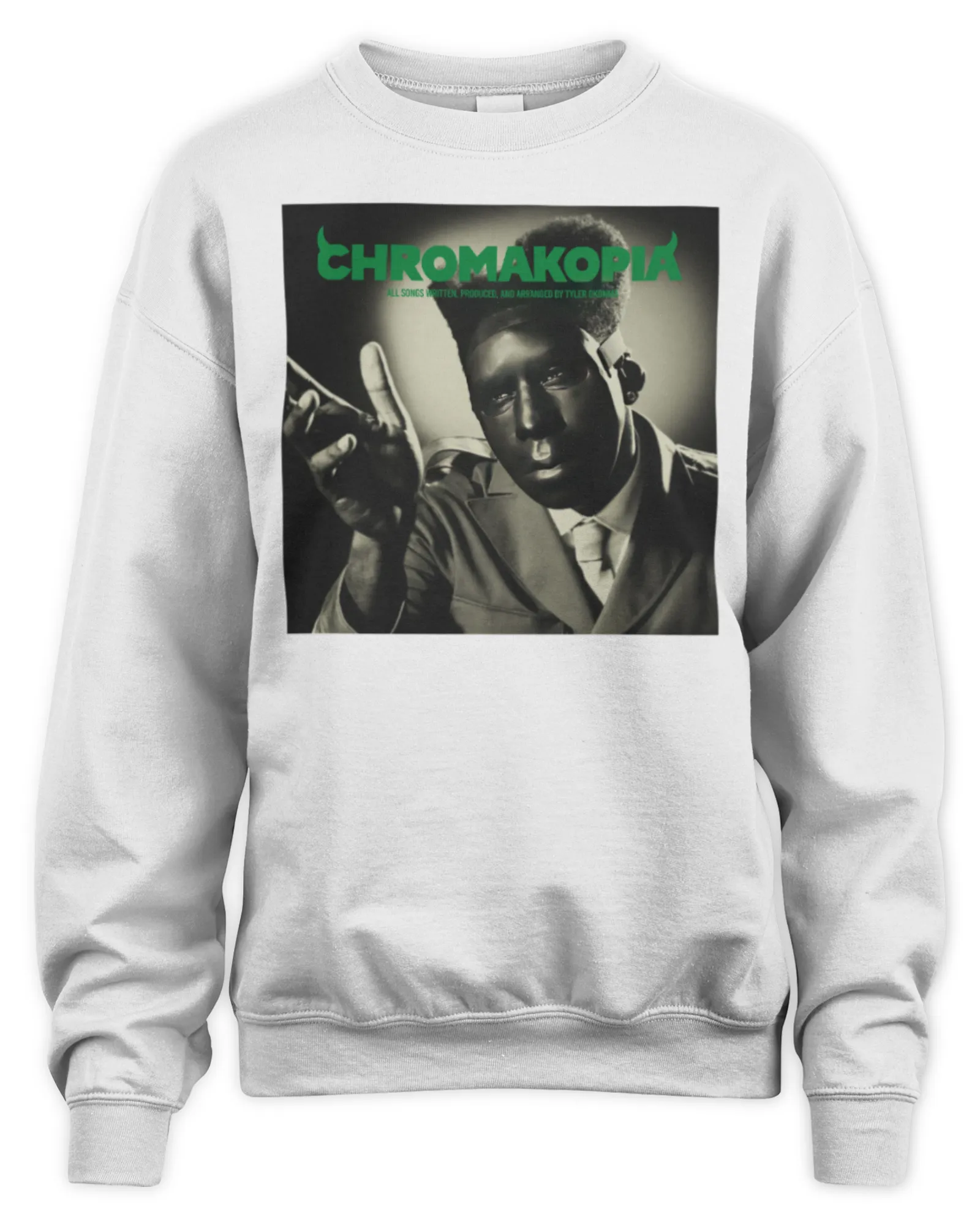 Sweatshirt Tyler The Creator New Album Merch Chromakopia Album Cover, Premium Sweaer