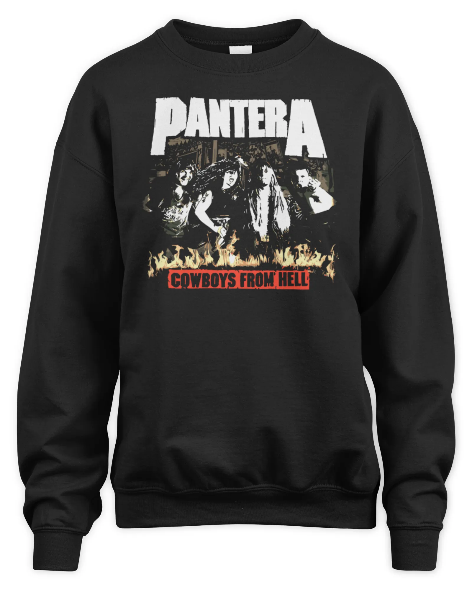 Sweatshirt Pantera Official Store Cowboys From Hell, Premium Sweaer
