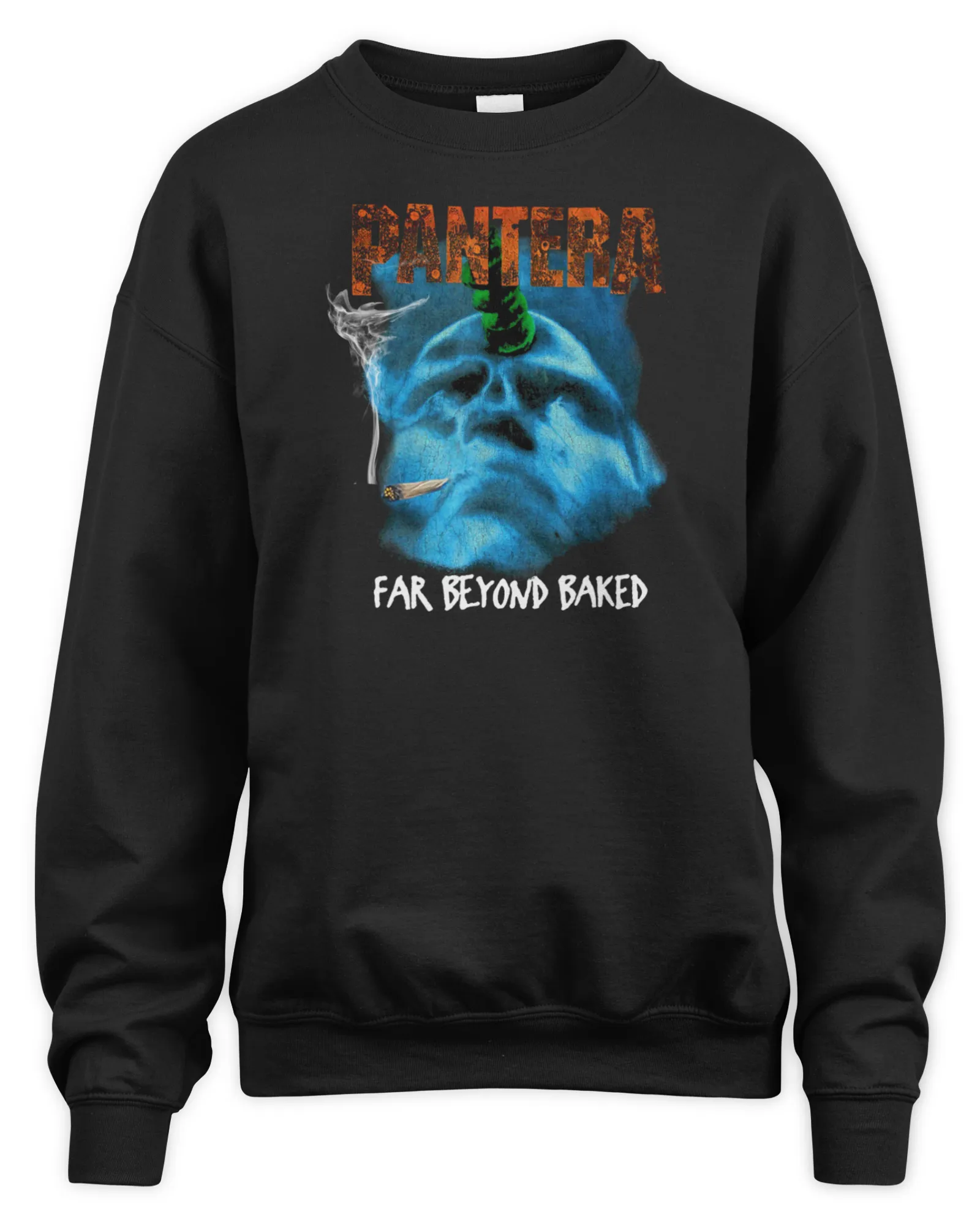 Sweatshirt Pantera Band Merch Far Beyond Baked, Premium Sweaer