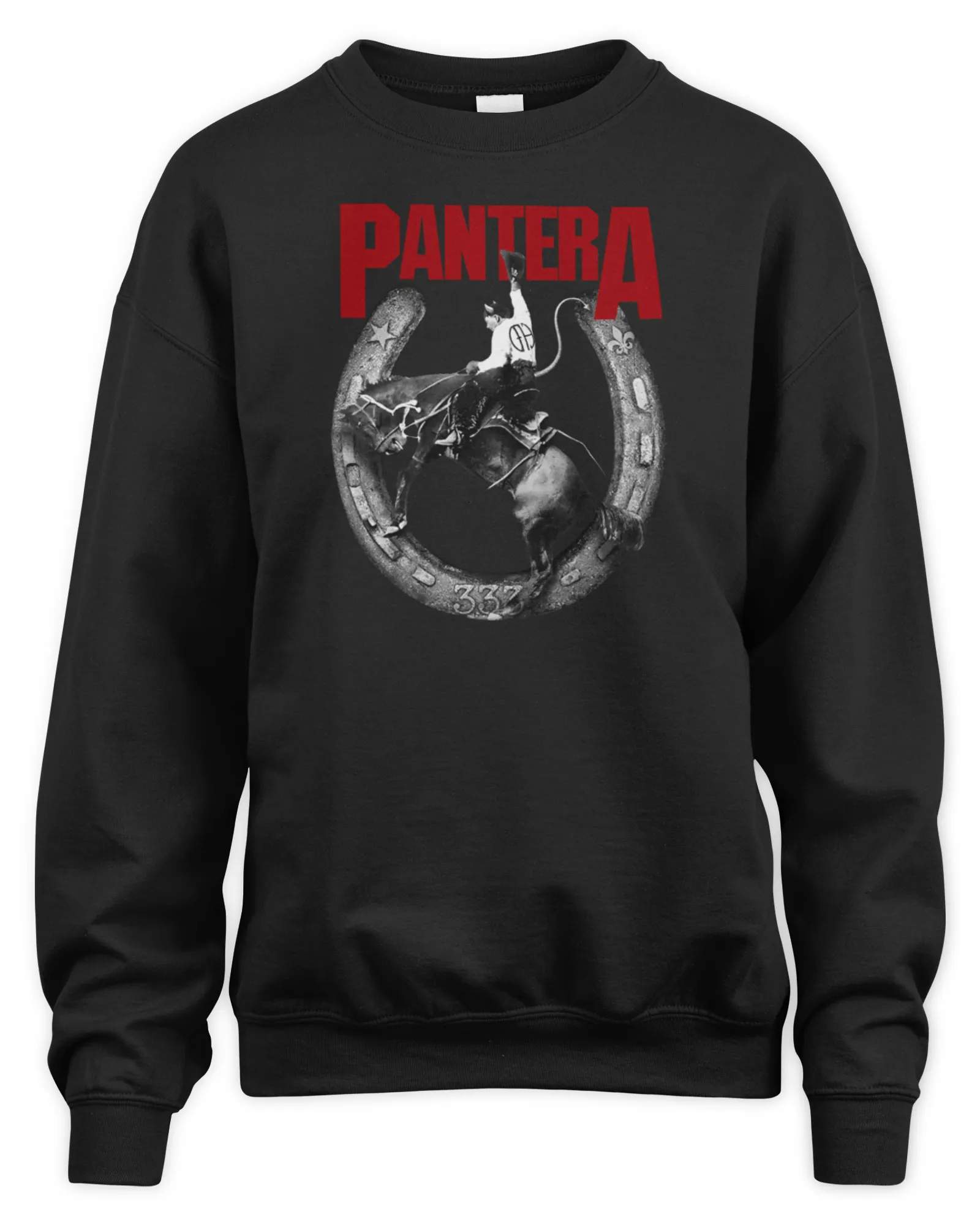 Sweatshirt Pantera Merch Store Horseshoe World Tour 2024, Premium Sweaer