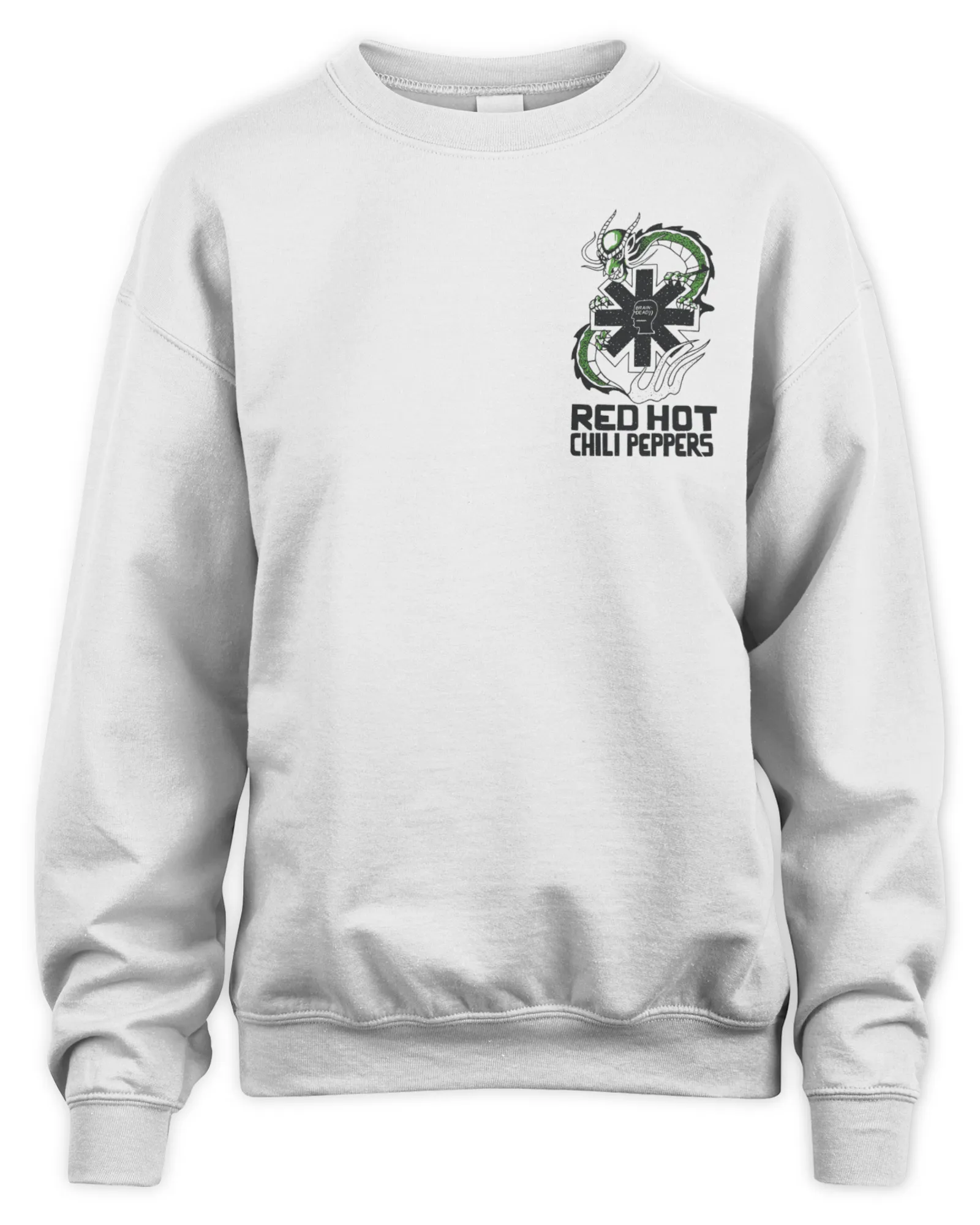 Sweatshirt Red Hot Chili Peppers x Brain Dead Yin Yang, Premium Sweaer