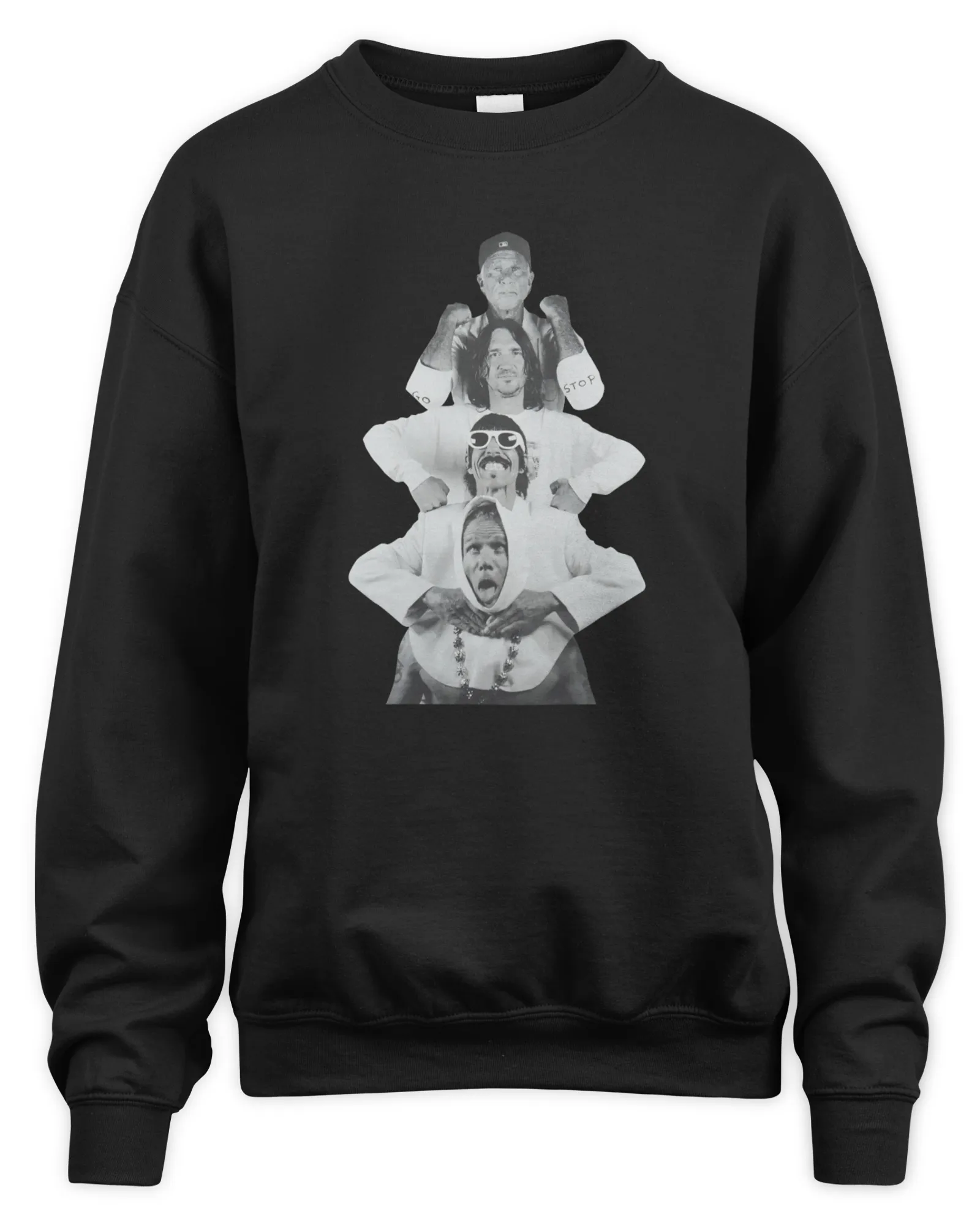 Sweatshirt Red Hot Chili Peppers Tour Merch 2023 Four Wise Men, Premium Sweaer