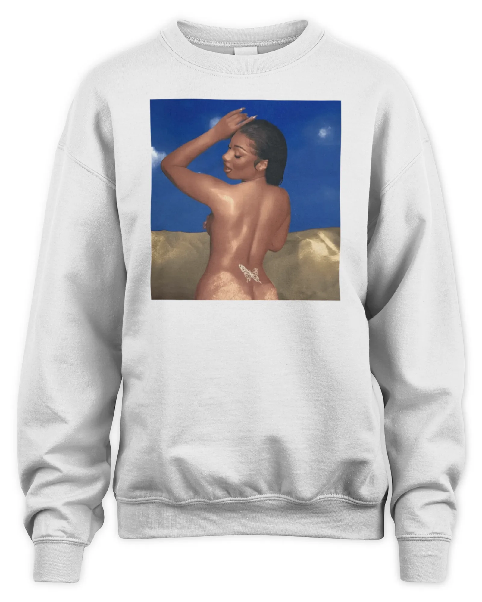 Sweatshirt Megan Thee Stallion Tour Merch Hot Girl Summer Tour, Premium Sweaer