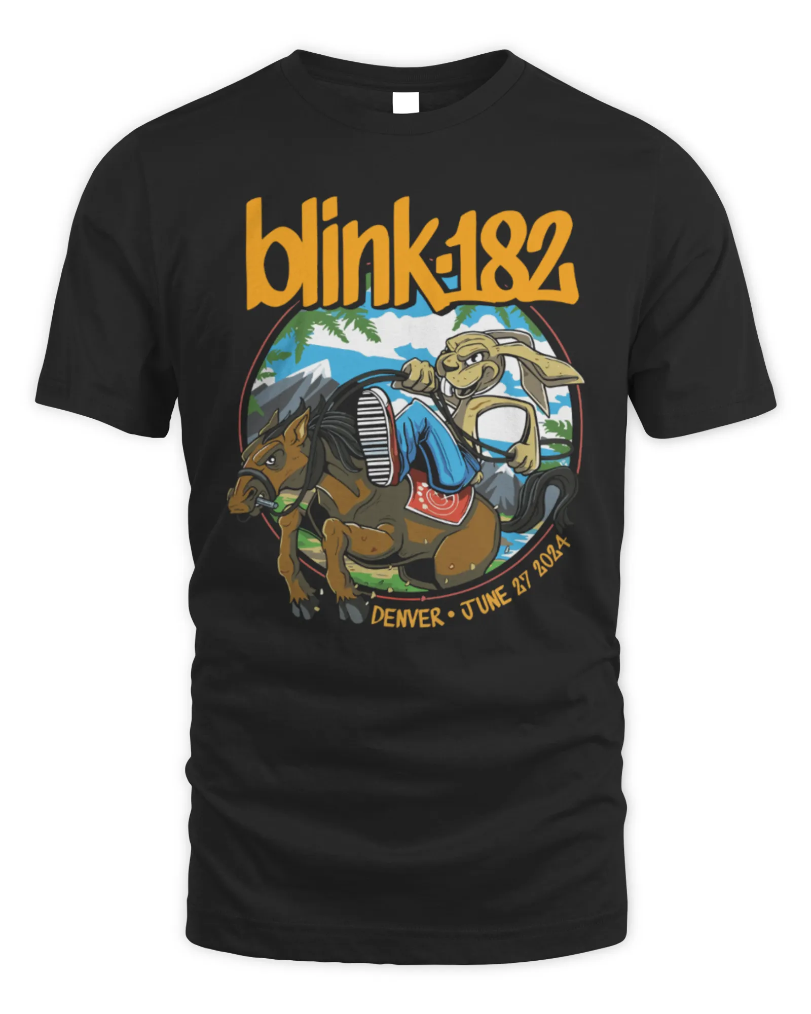 T-Shirt Blink-182 Ball Arena 27 June 2024 Denver, CO