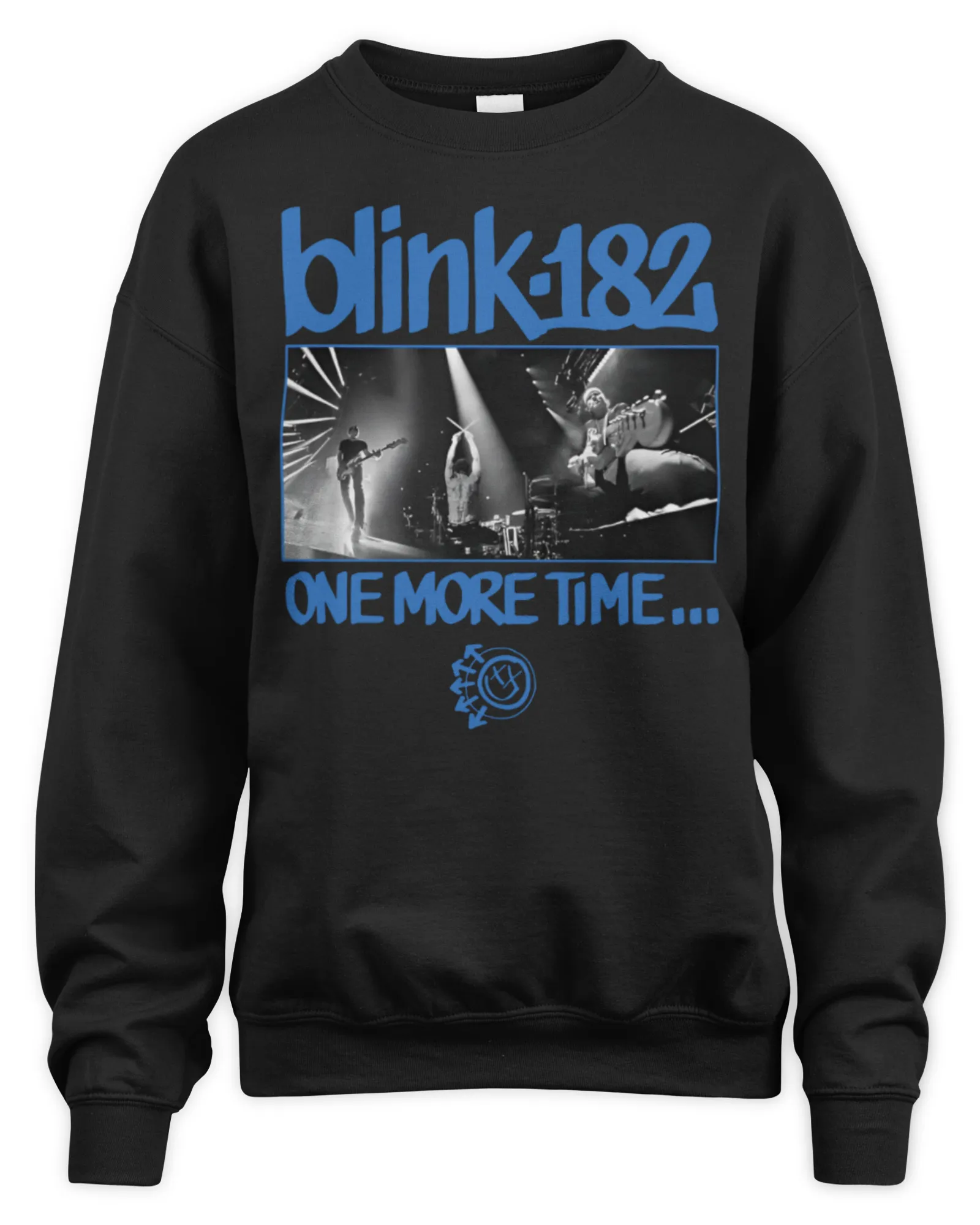 Sweatshirt Blink-182 Merch One More Time Concert Photo, Premium Sweaer