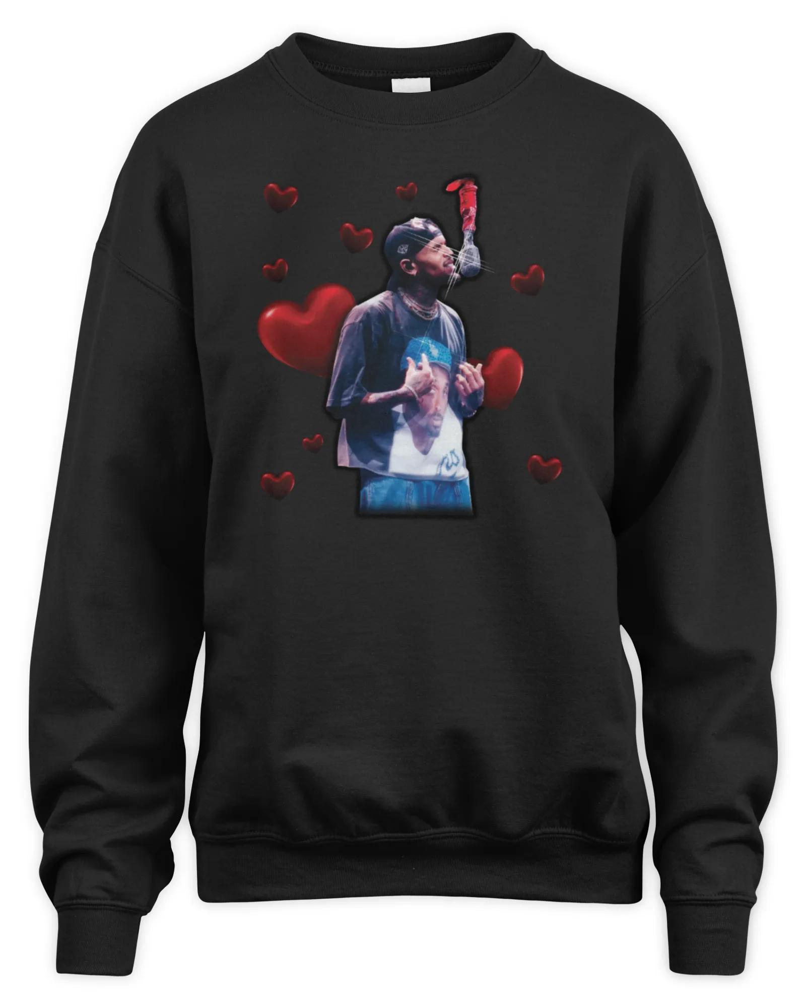 Sweatshirt Chris Brown Merch Shop Heartfelt, Premium Sweaer