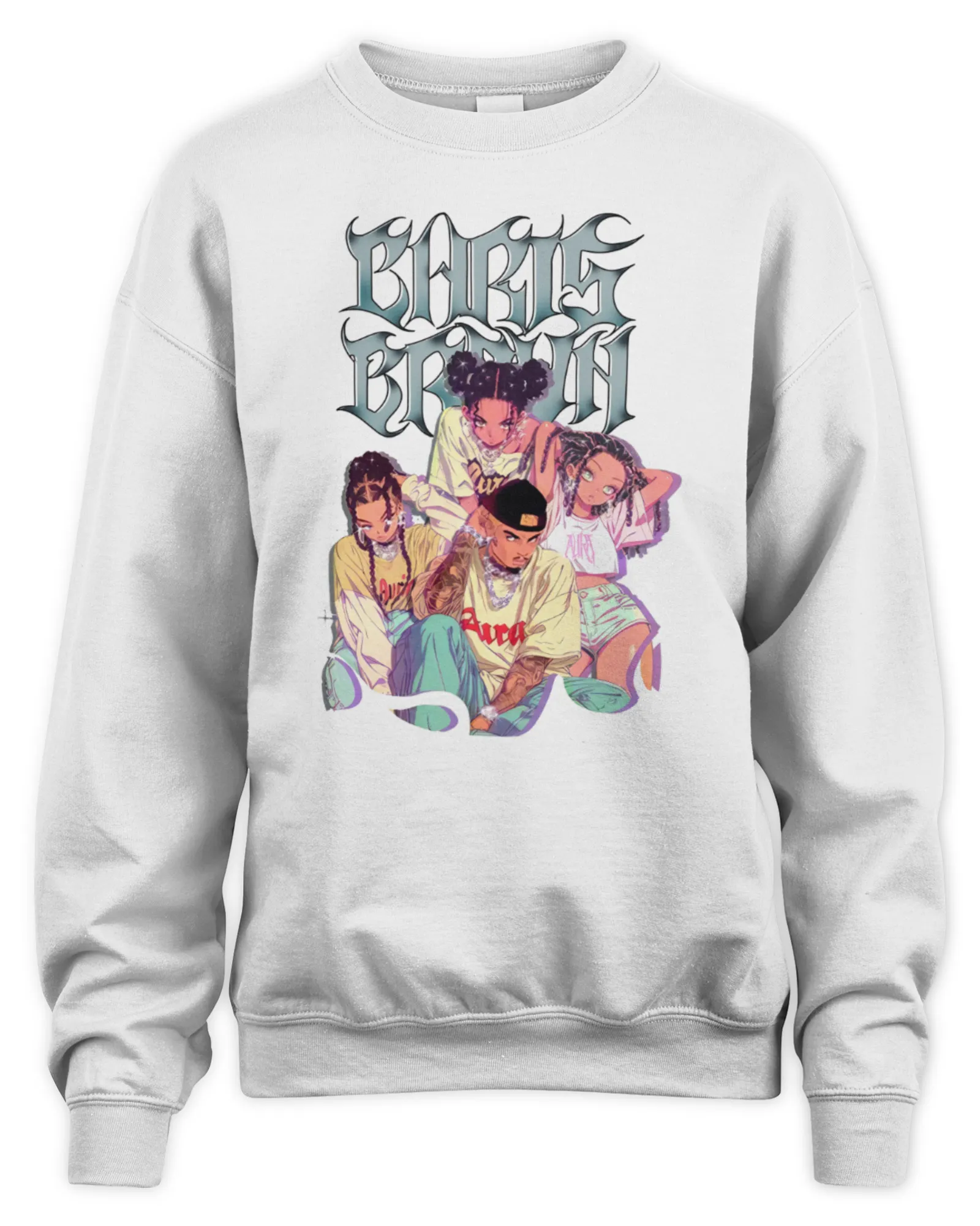 Sweatshirt Chris Brown Merch Healing Energy, Premium Sweaer