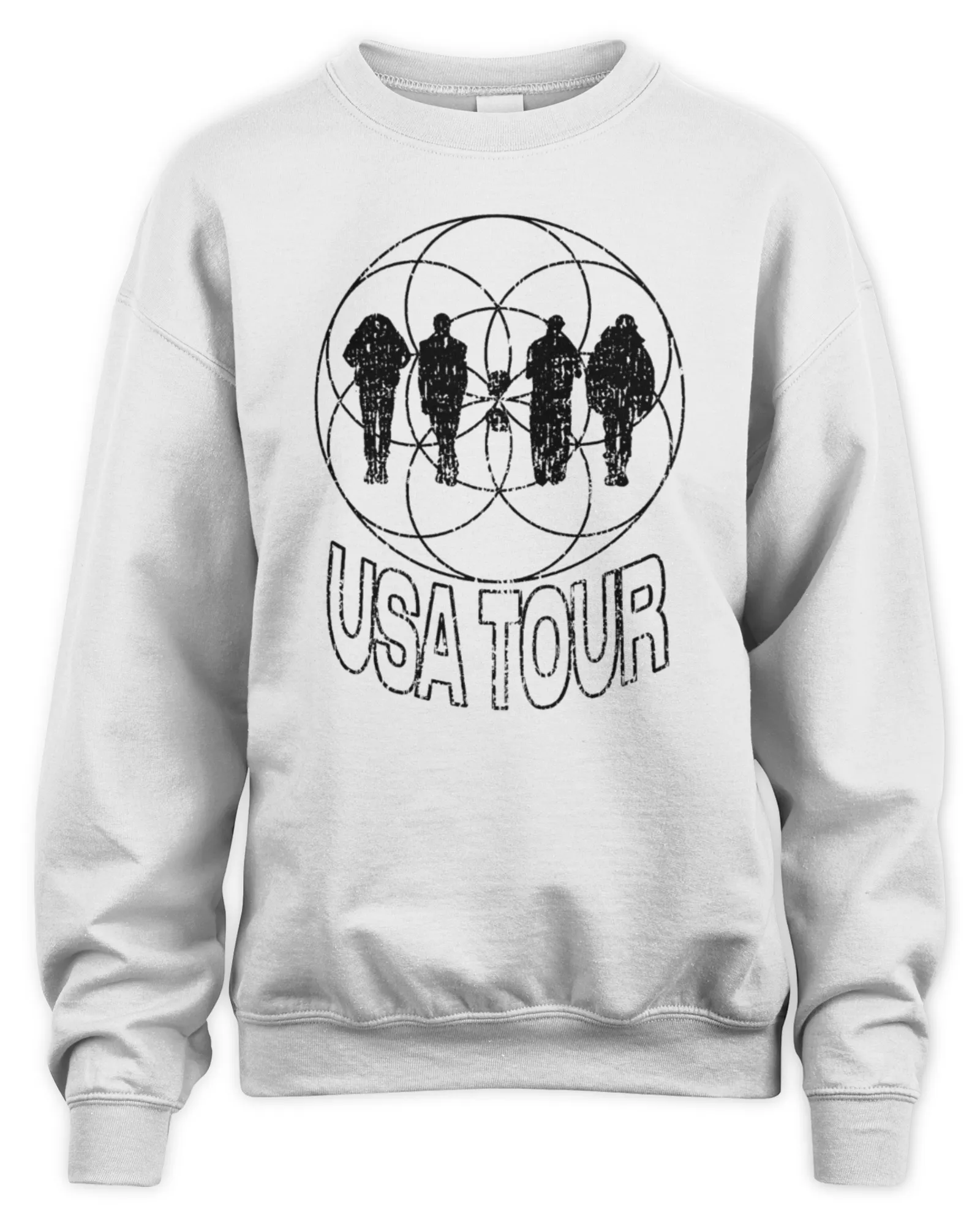 Sweatshirt Chris Brown Tour Merch 11 11 USA Tour 24, Premium Sweaer