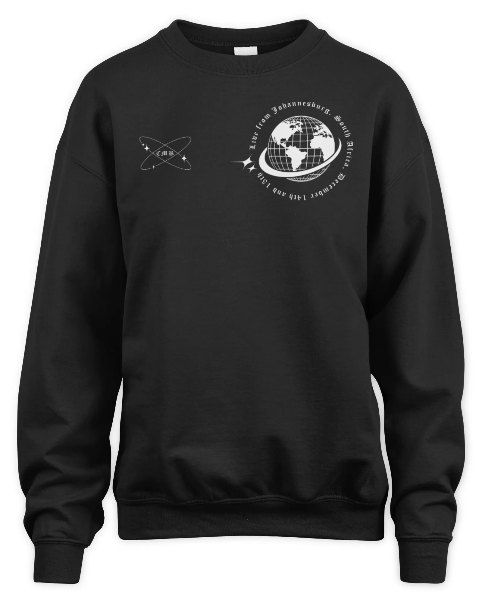 Sweatshirt Chris Brown Merch Store Live From Johannesburg 2024, Premium Sweaer