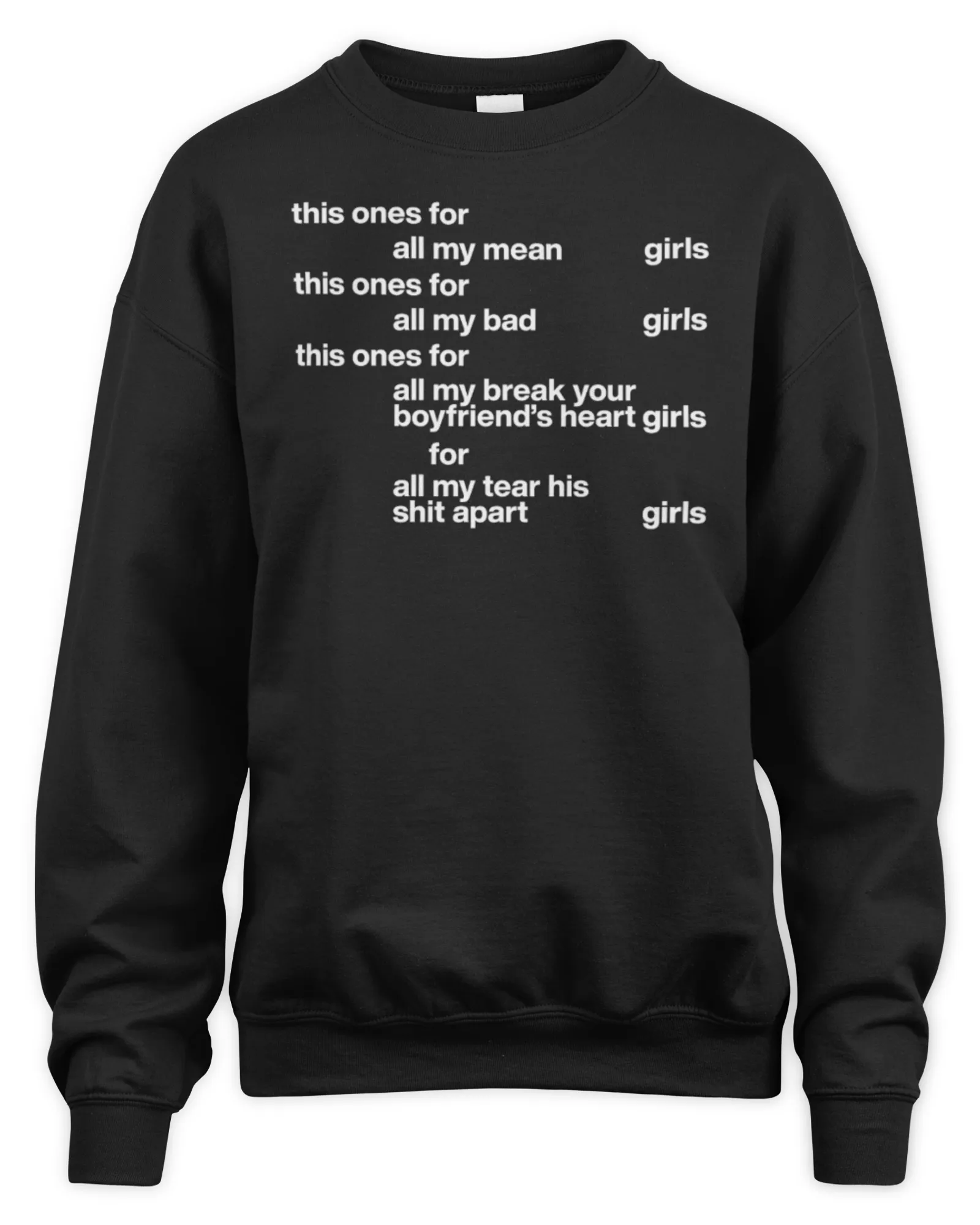 Sweatshirt Charli Xcx Store Mean Girls, Premium Sweaer