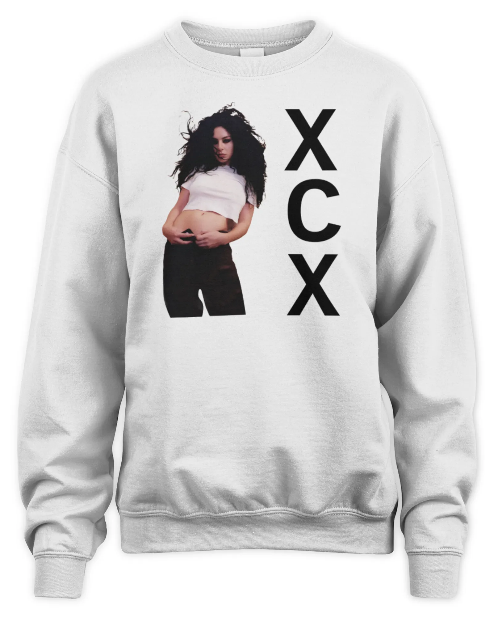 Sweatshirt Charli XCX Gre Album Cover, Premium Sweaer