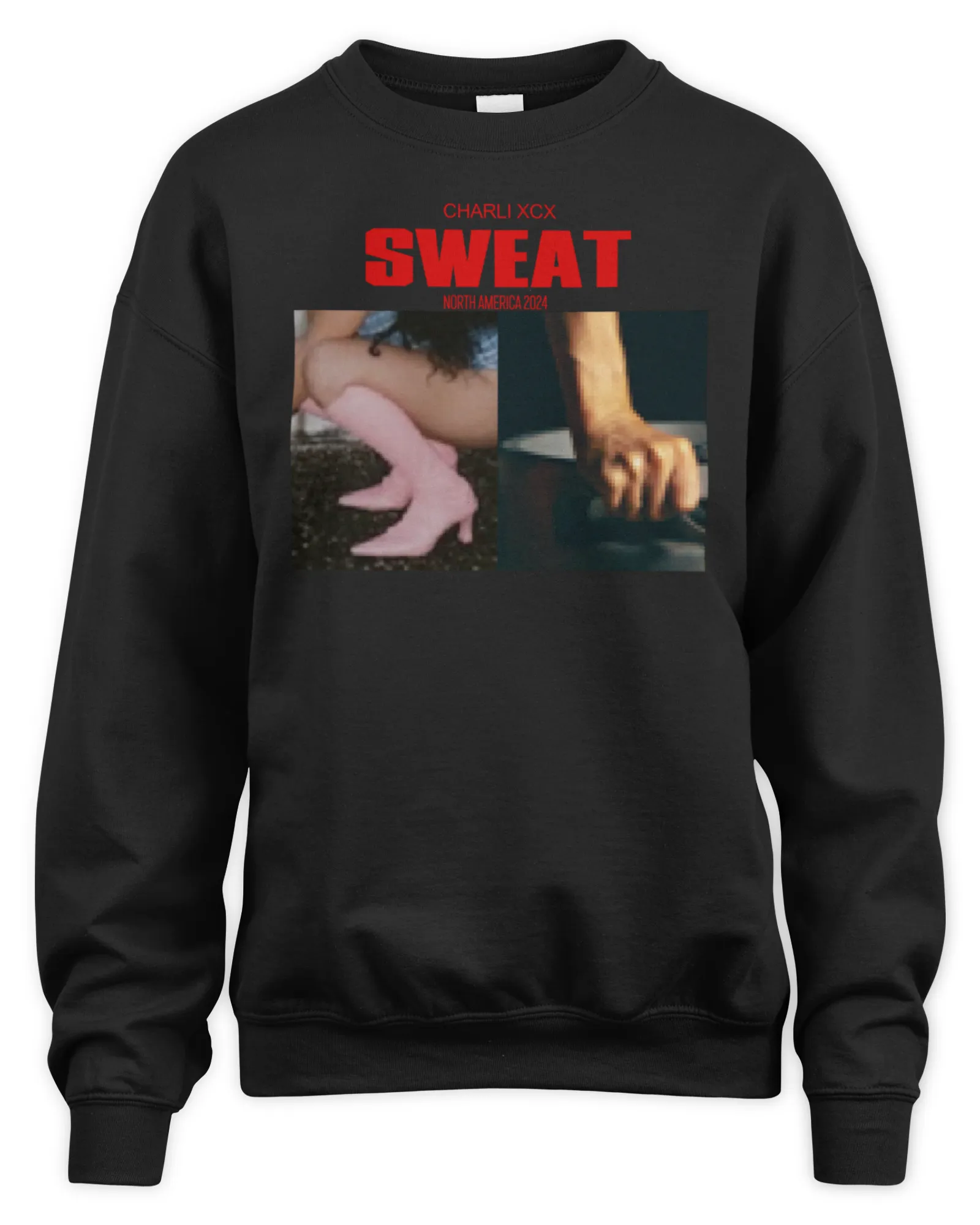 Sweatshirt Charli Xcx Sweat Tour Merch Sweat North America 2024, Premium Sweaer