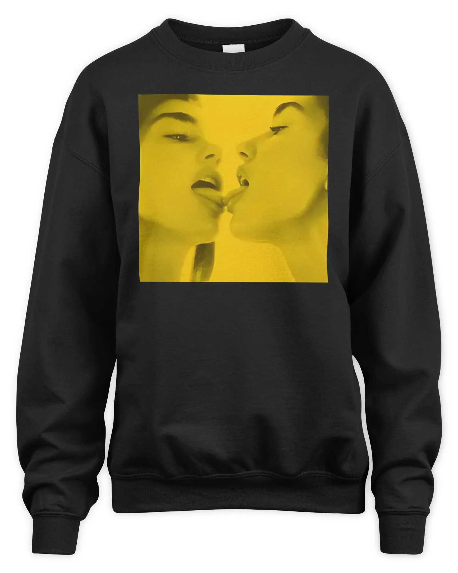 Sweatshirt Dua Lipa Merch Houdini Yellow Photo, Premium Sweaer