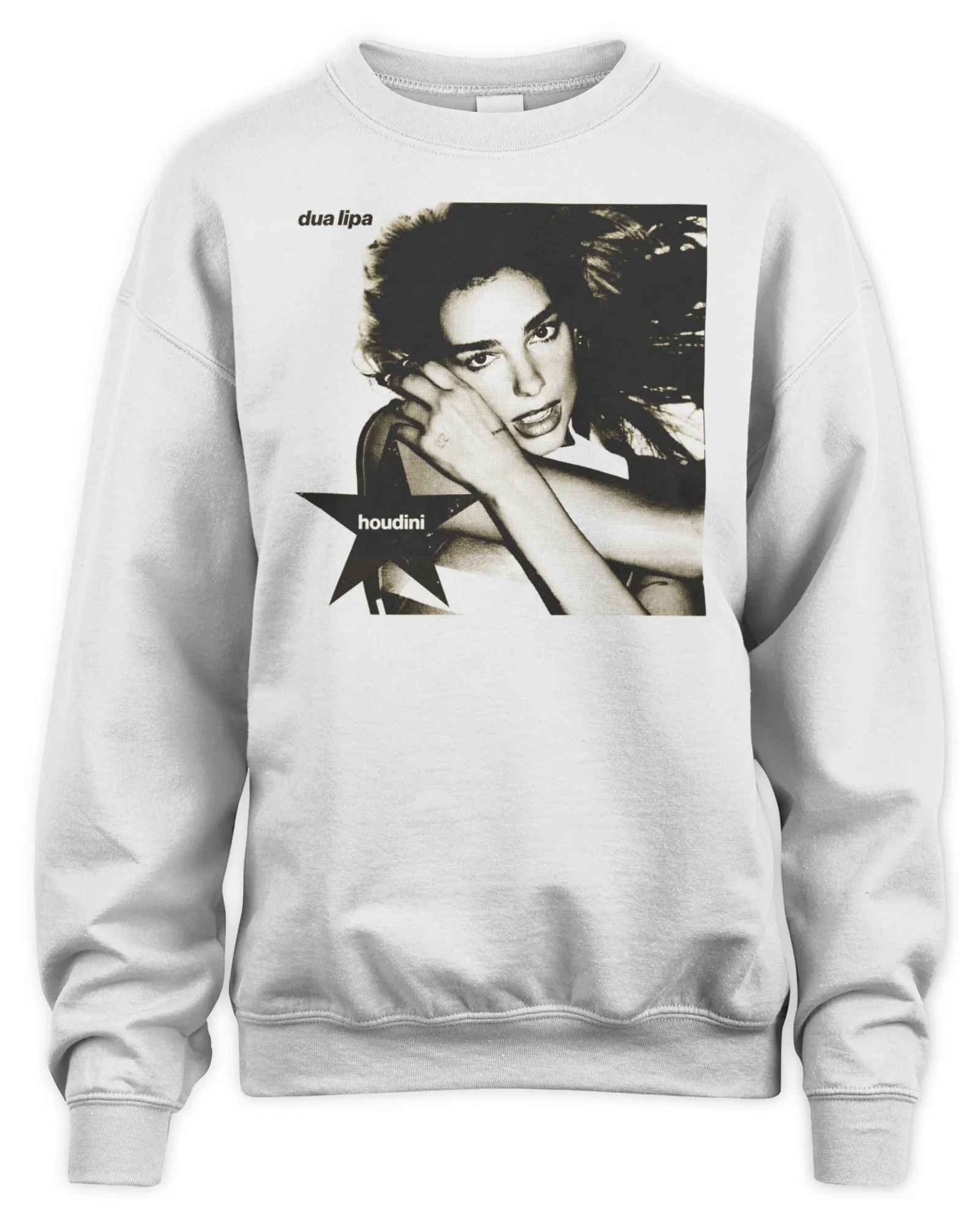 Sweatshirt Dua Lipa Merch Houdini, Premium Sweaer