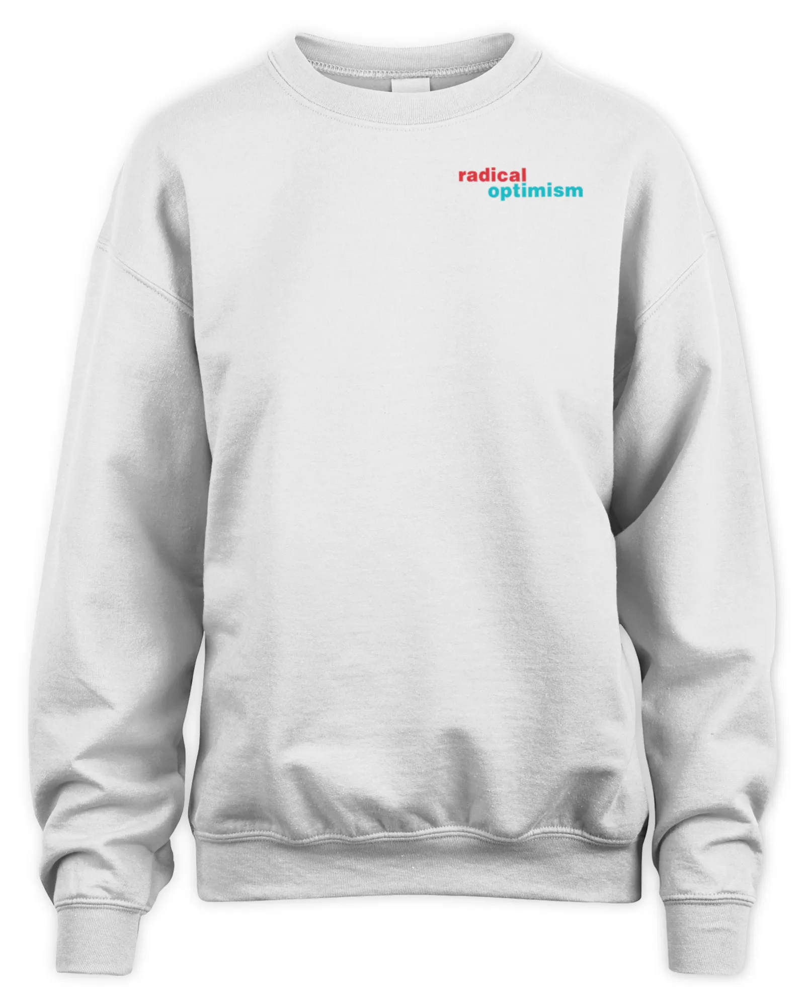 Sweatshirt Dua Lipa Store Radical Optimism Breast Logo 2024, Premium Sweaer
