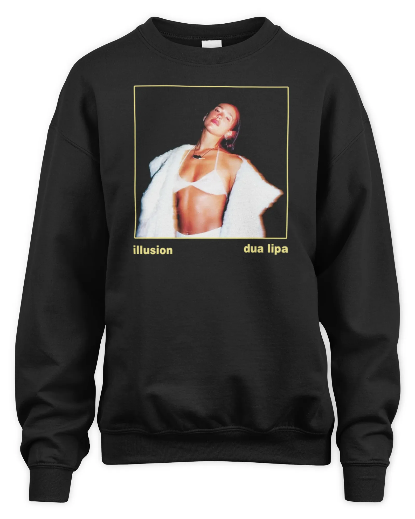 Sweatshirt Dua Lipa Shop illusion Dust Pink, Premium Sweaer