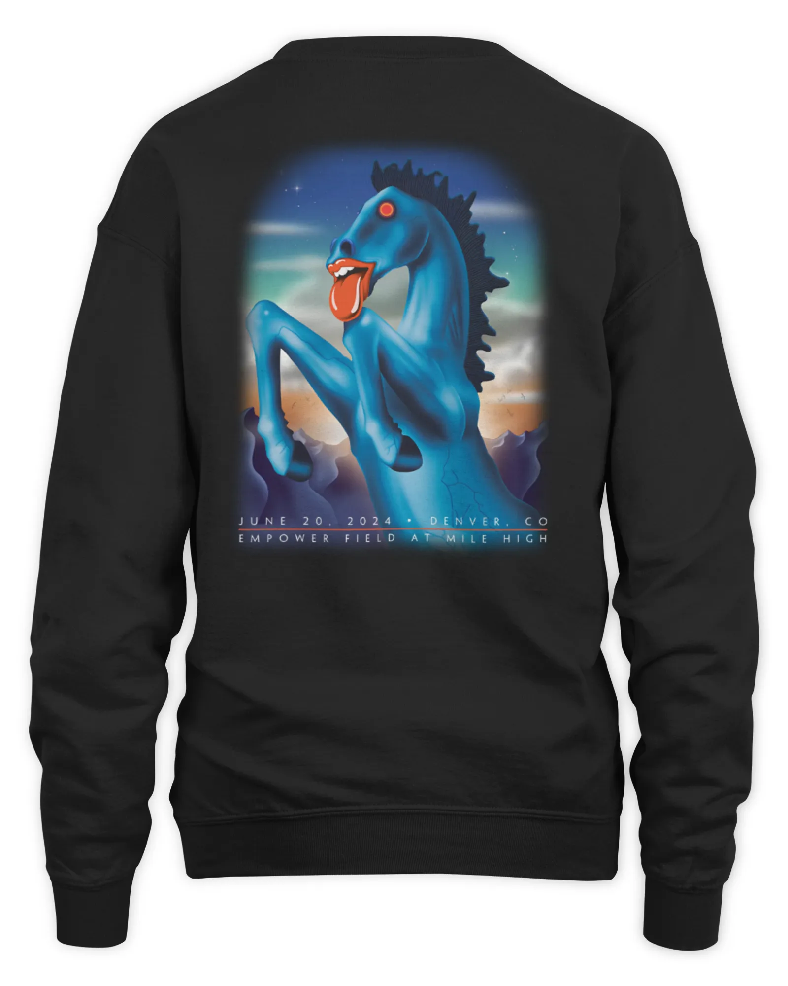 Sweatshirt The Rolling Stones Denver, Co June 20 2024 Empower Field At Mile High, Premium Sweaer