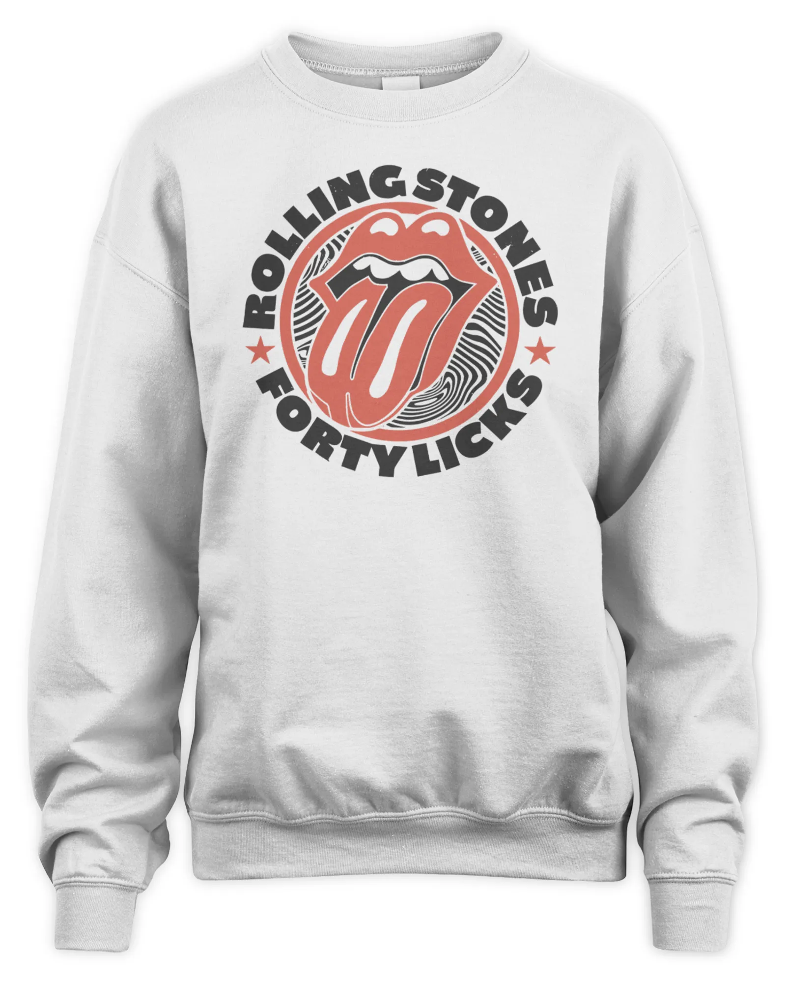 Sweatshirt The Rolling Stones Forty Licks, Premium Sweaer