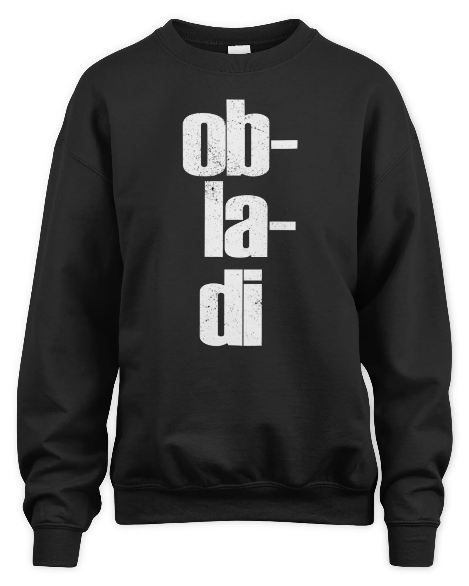 Sweatshirt The Beatles Merch Ob-La-Di T-, Premium Sweaer
