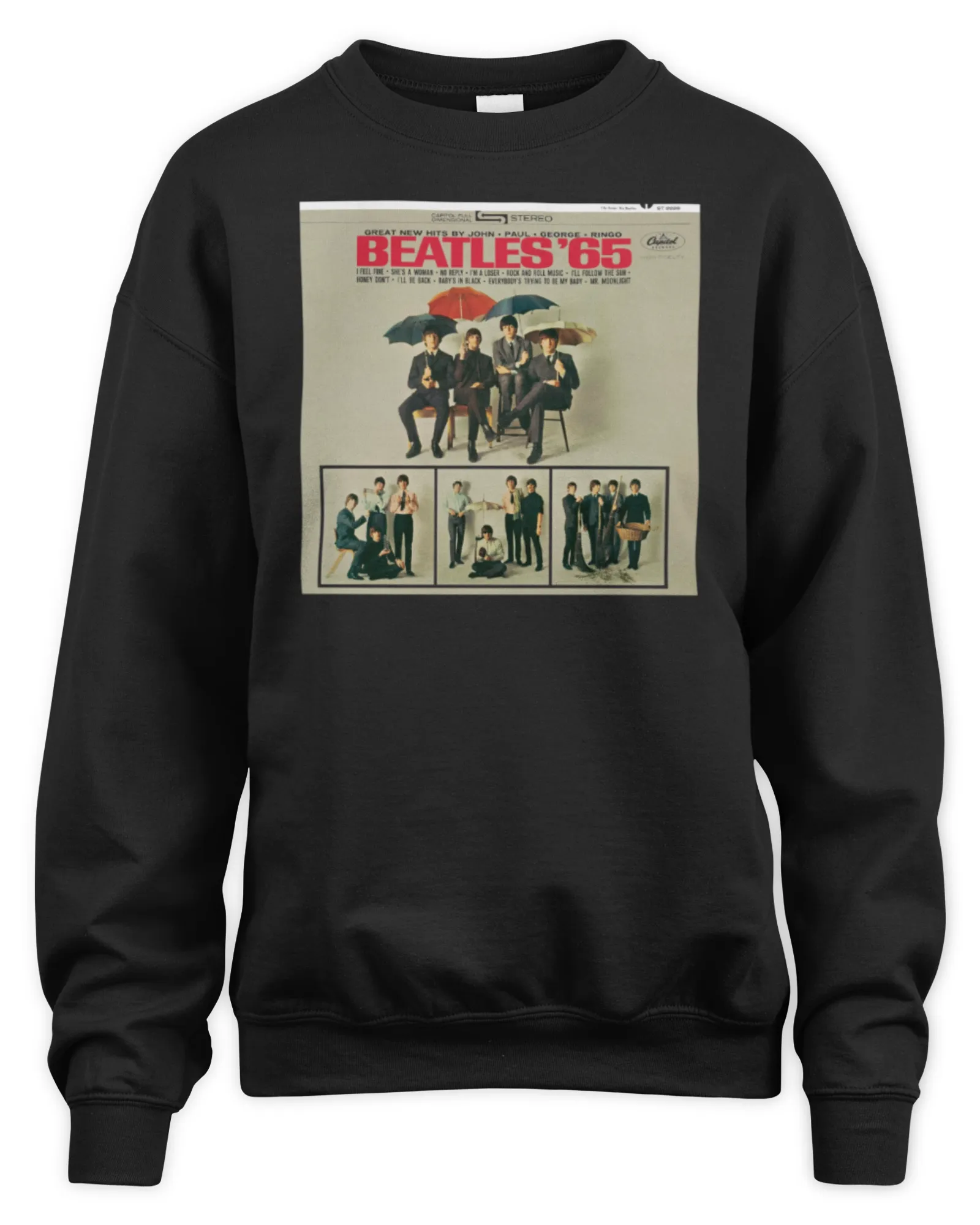 Sweatshirt The Beatles Official Store Beatles '65 Album Cover, Premium Sweaer