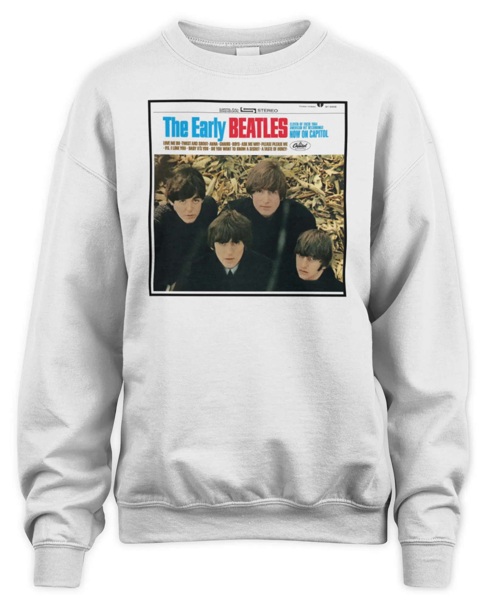 Sweatshirt The Beatles Official Store The Early Beatles Album Cover, Premium Sweaer