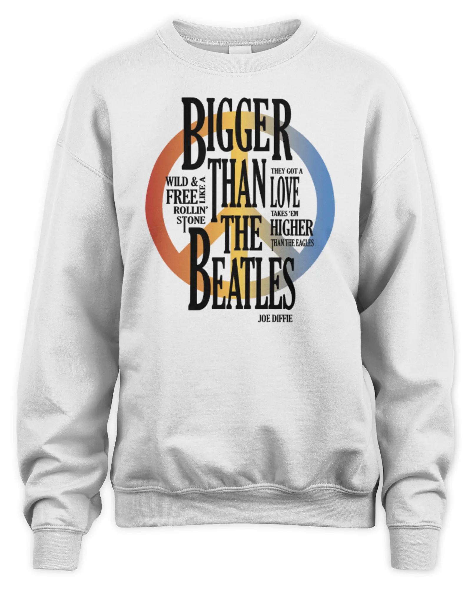 Sweatshirt Joe Diffie Bigger Than The Beatles Joe Diffie Store, Premium Sweaer