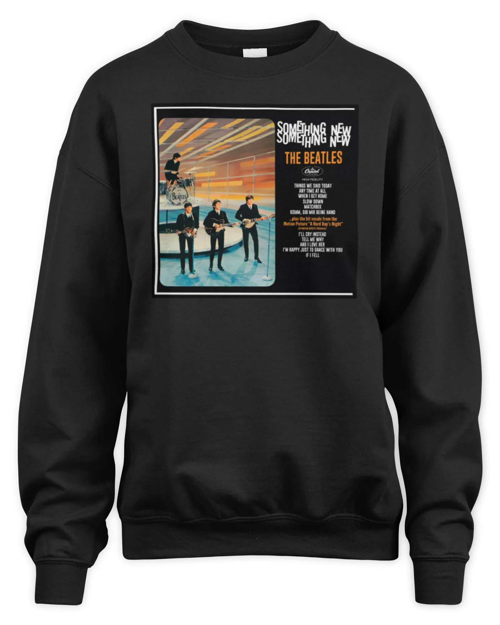 Sweatshirt The Beatles Merch Store Something New Album Cover, Premium Sweaer