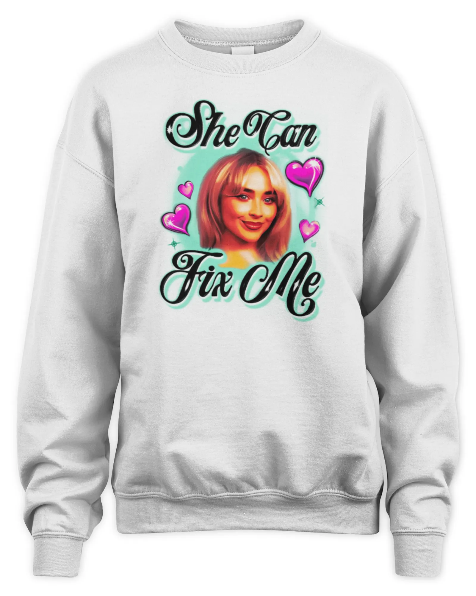 Sweatshirt She Can Fix Me Sabrina Carpenter 2024, Premium Sweaer