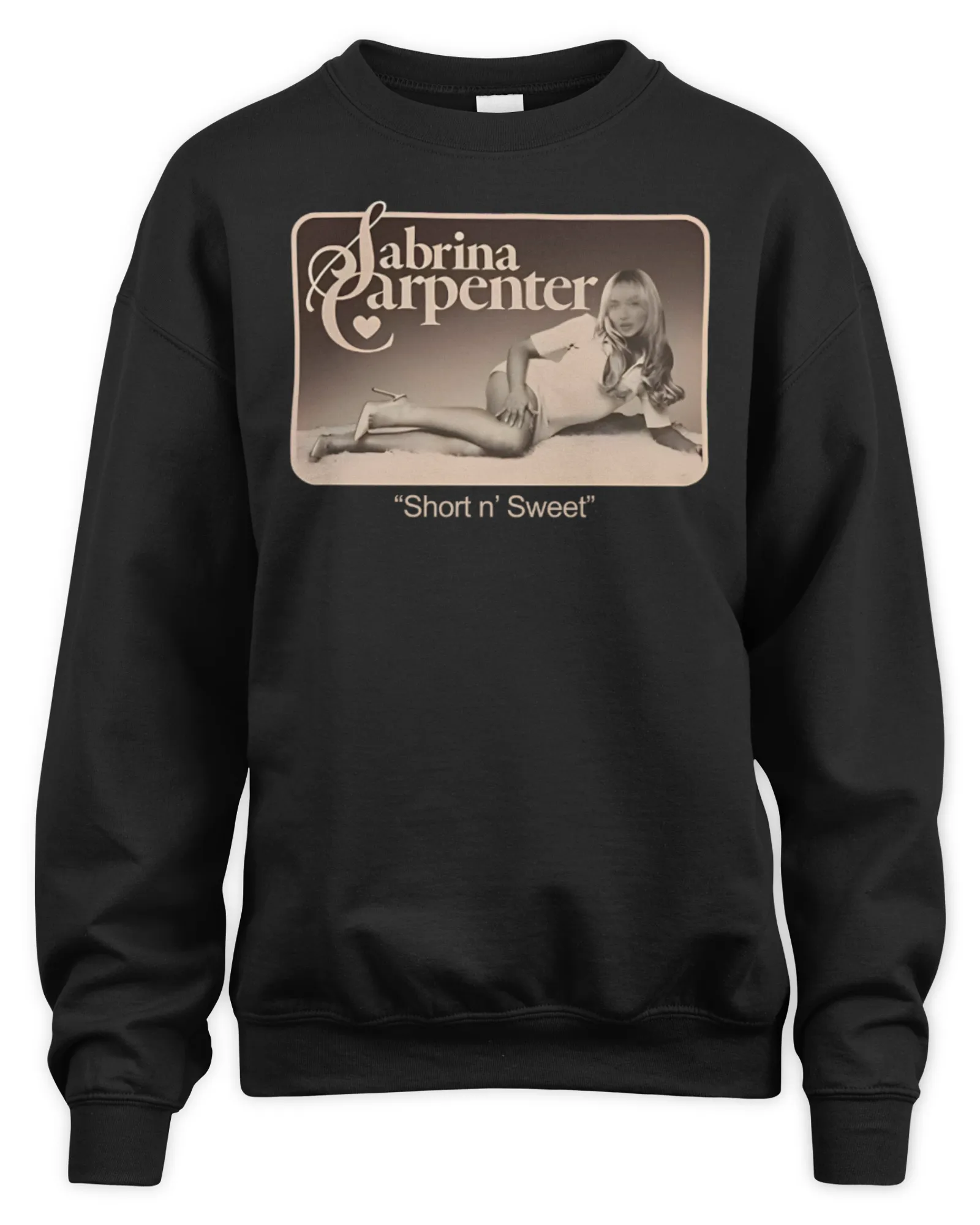 Sweatshirt Sabrina Carpenter Short n' Sweet Tour Merch, Premium Sweaer