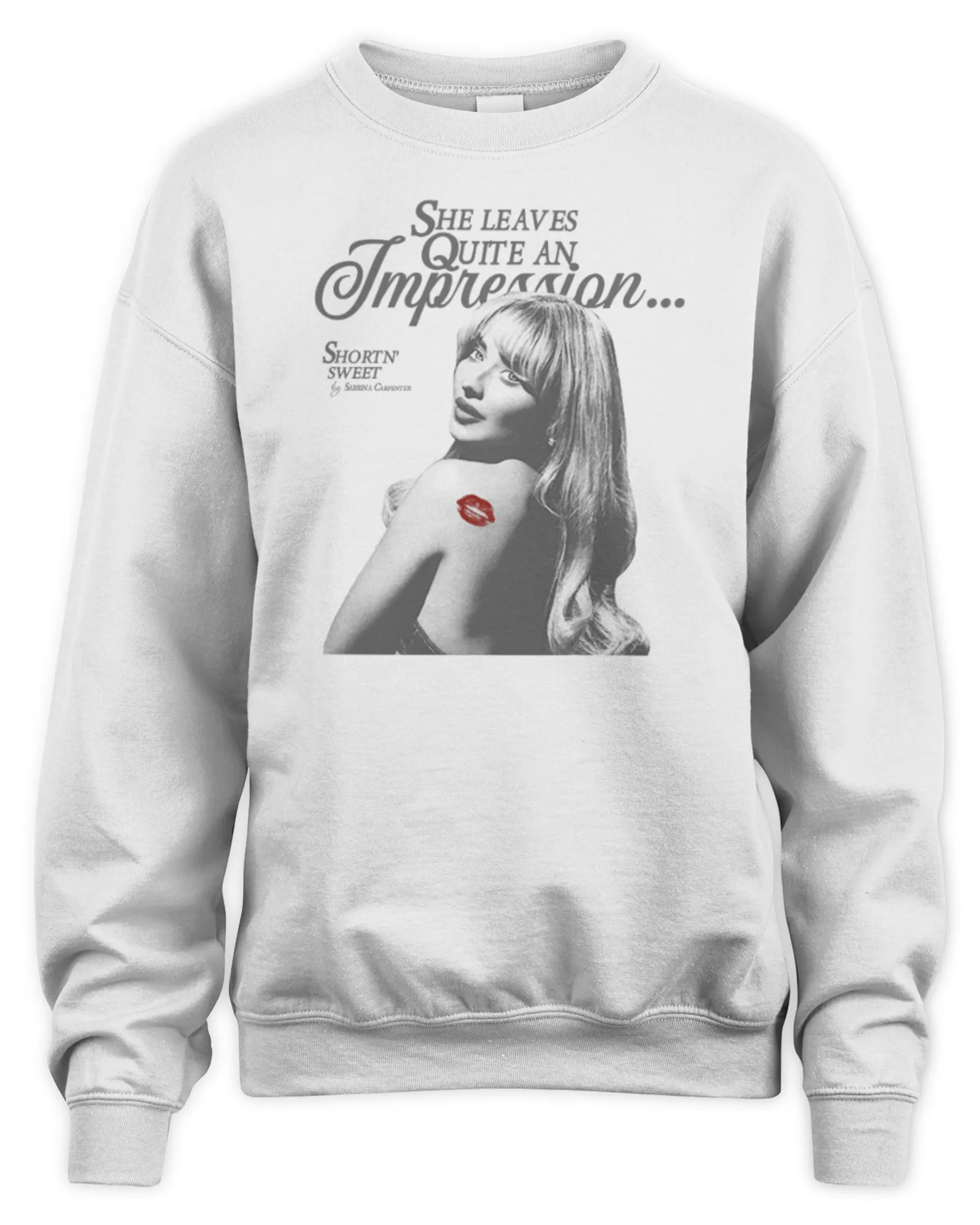 Sweatshirt Sabrina Carpenter Official Store Quite An Impression, Premium Sweaer