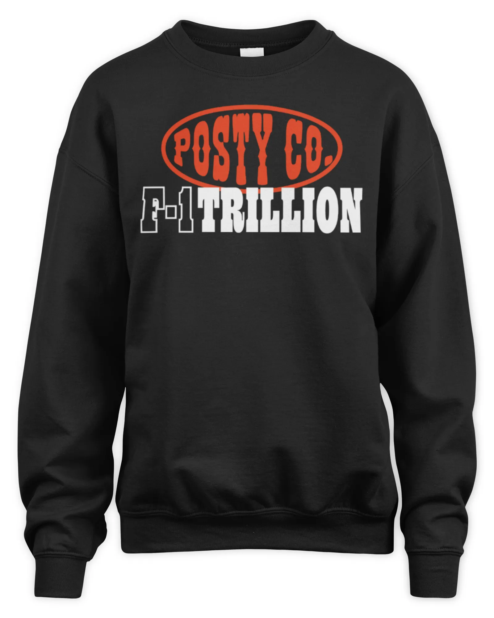 Sweatshirt Post Malone Merch Posty CO F-1 Trillion, Premium Sweaer