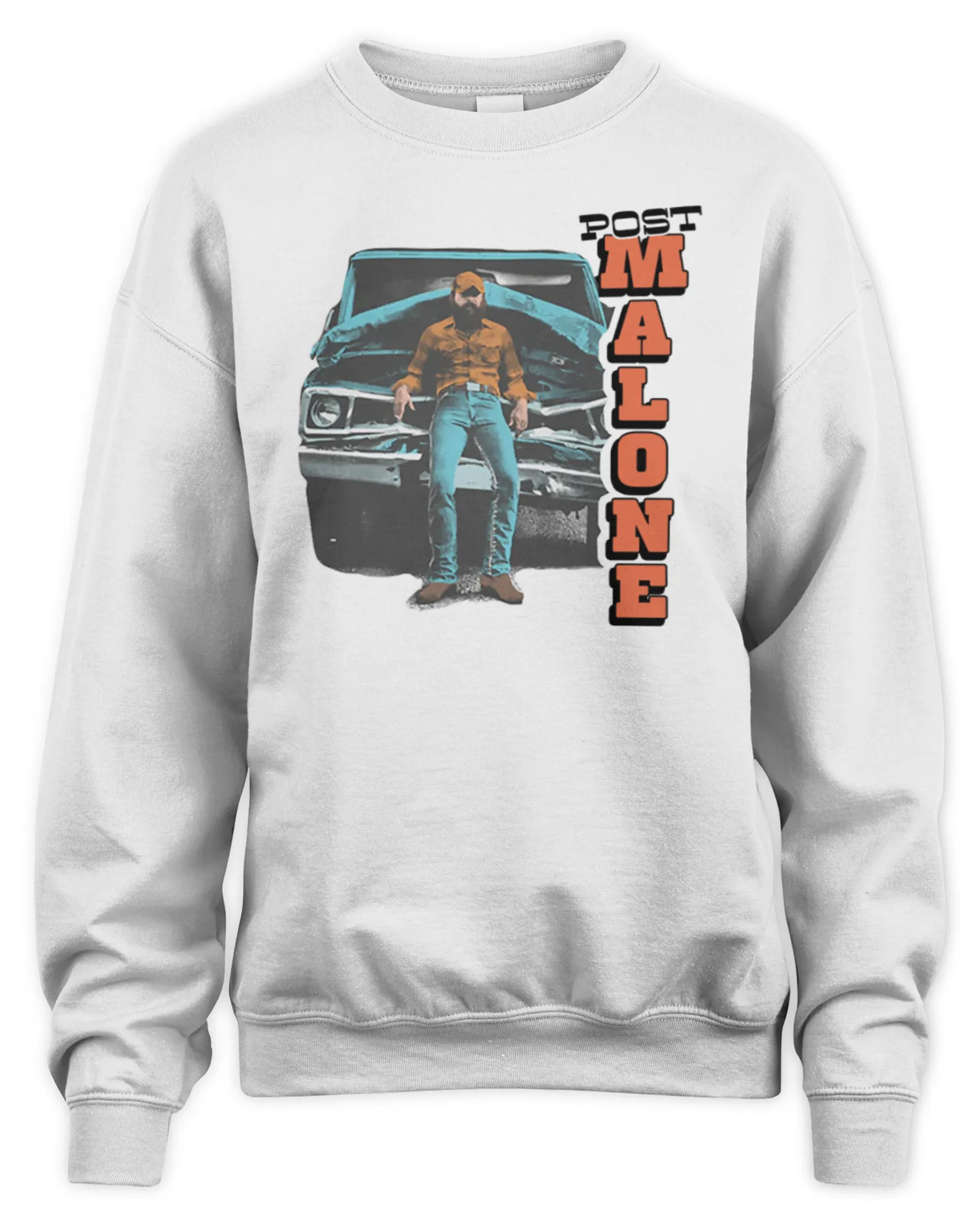 Sweatshirt Post Malone F-1 Trillion Truck Post Malone Shop, Premium Sweaer