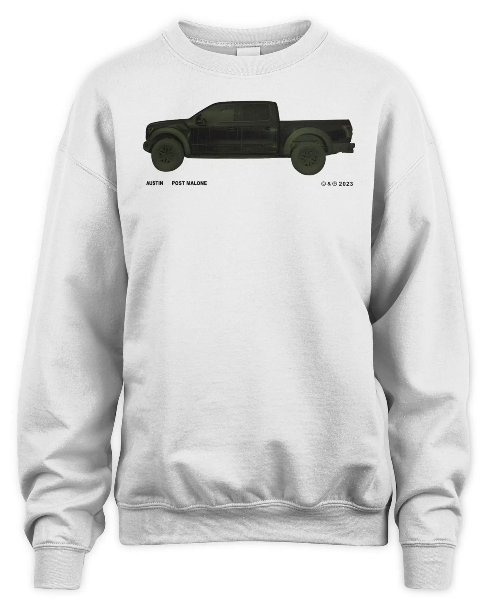 Sweatshirt Post Malone Tour Merch 2023 Truck Tour, Premium Sweaer