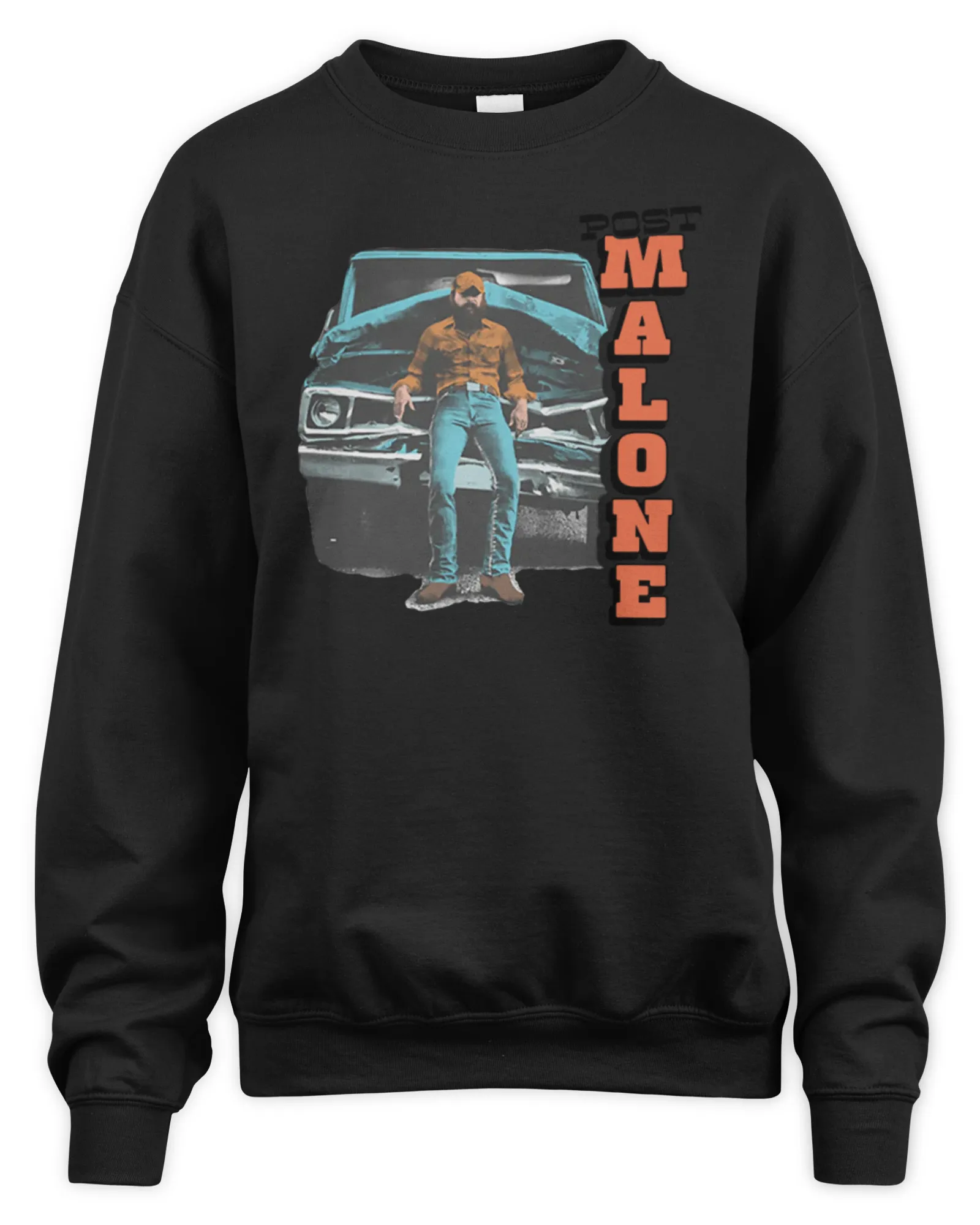 Sweatshirt Post Malone Merch F-1 Trillion Truck, Premium Sweaer