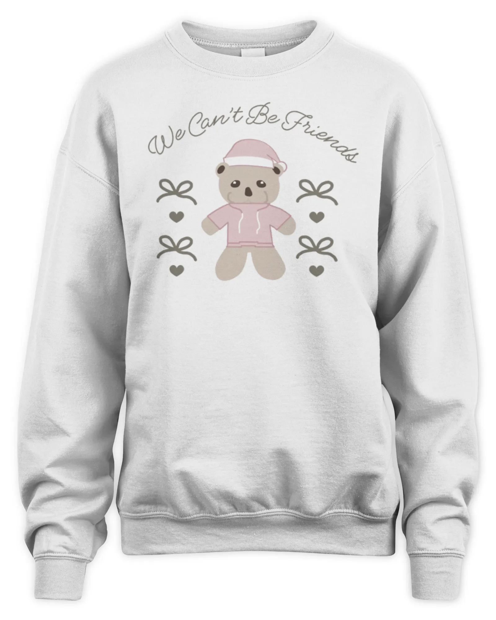 Sweatshirt Official Ariana Grande Shop Teddy Holiday, Premium Sweaer