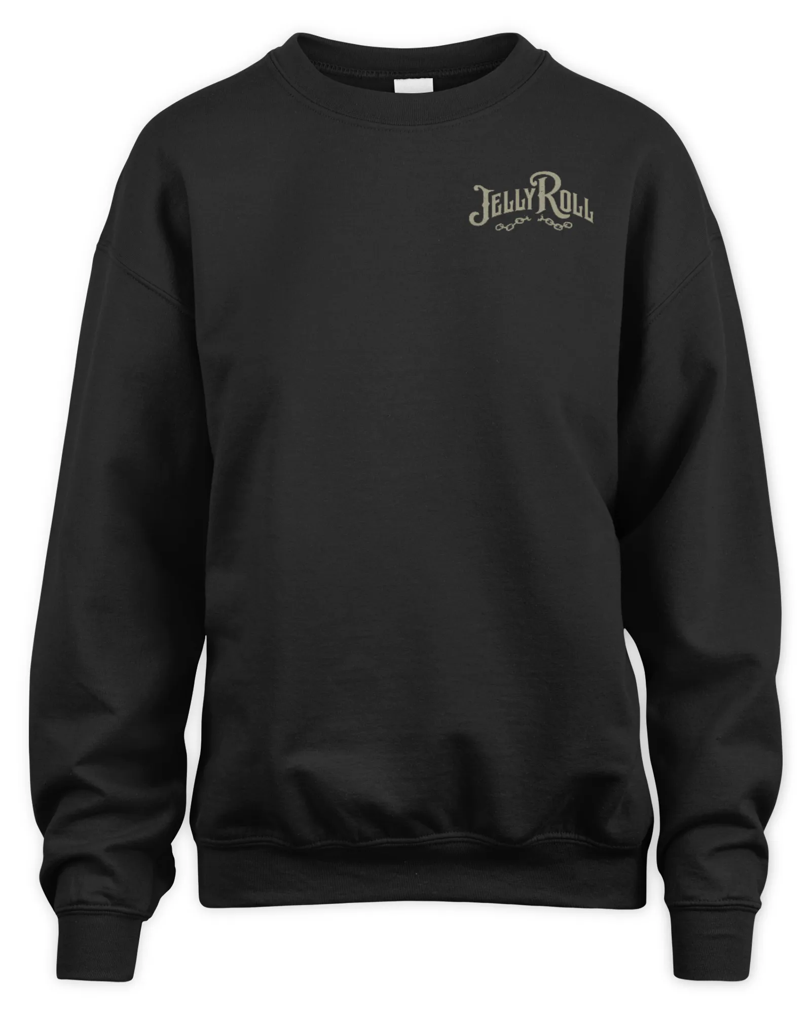 Sweatshirt Jelly Roll Merch Beautifully Broken Black, Premium Sweaer