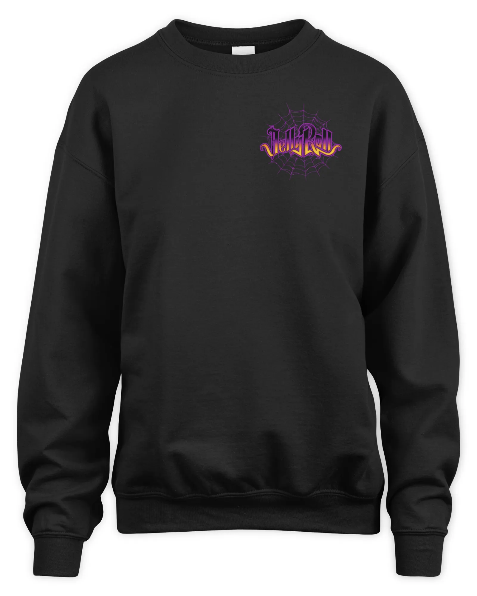 Sweatshirt Jelly Roll Merch Limited Edition Spiderweb Long Sleeve, Premium Sweaer