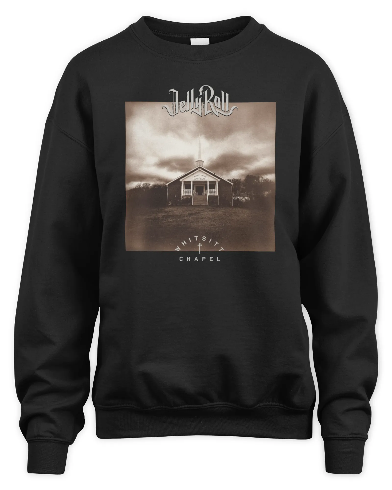 Sweatshirt Jelly Roll Merch Whitsitt Chapel Album Cover, Premium Sweaer
