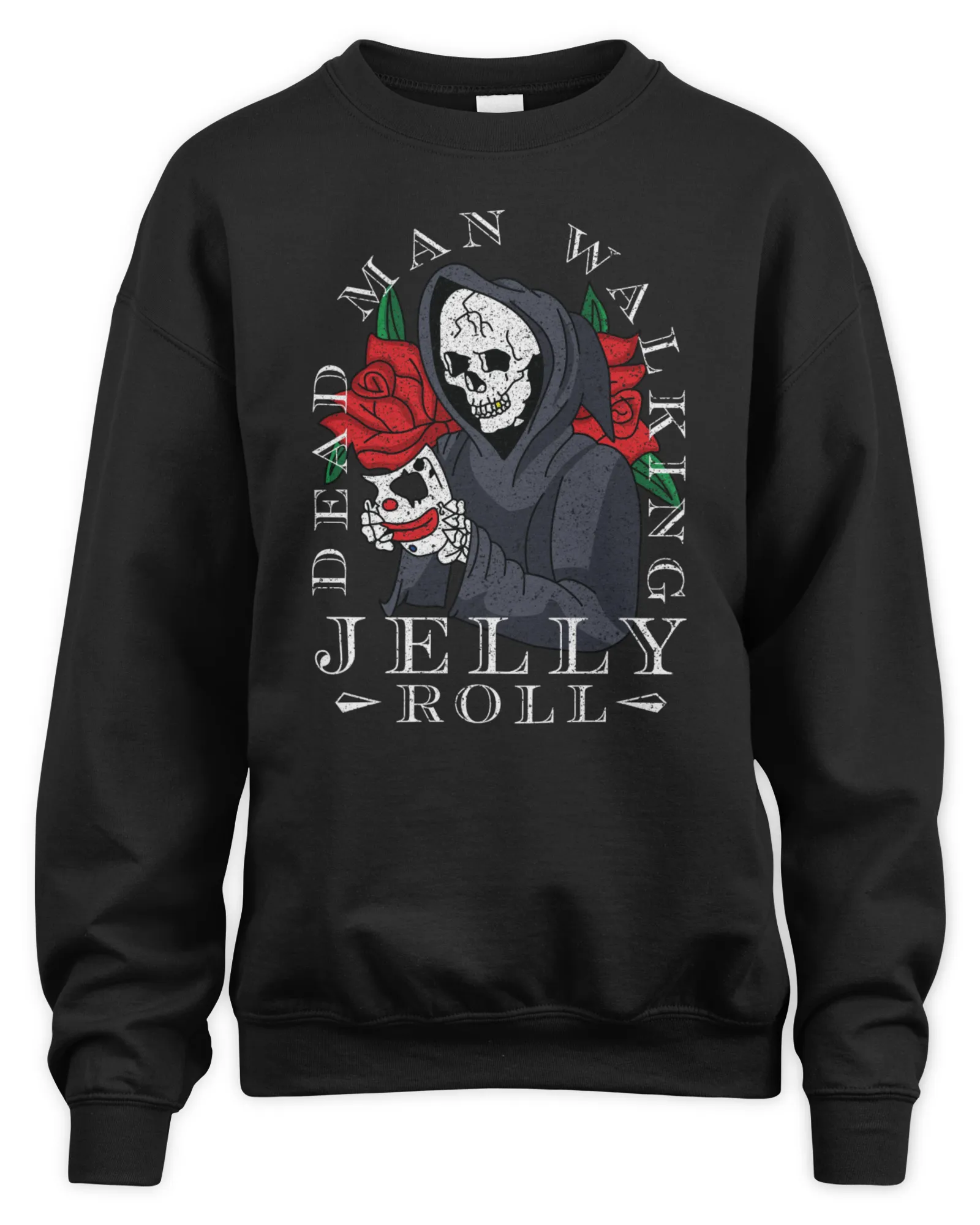 Sweatshirt Jelly Roll Dead Man Walking, Premium Sweaer