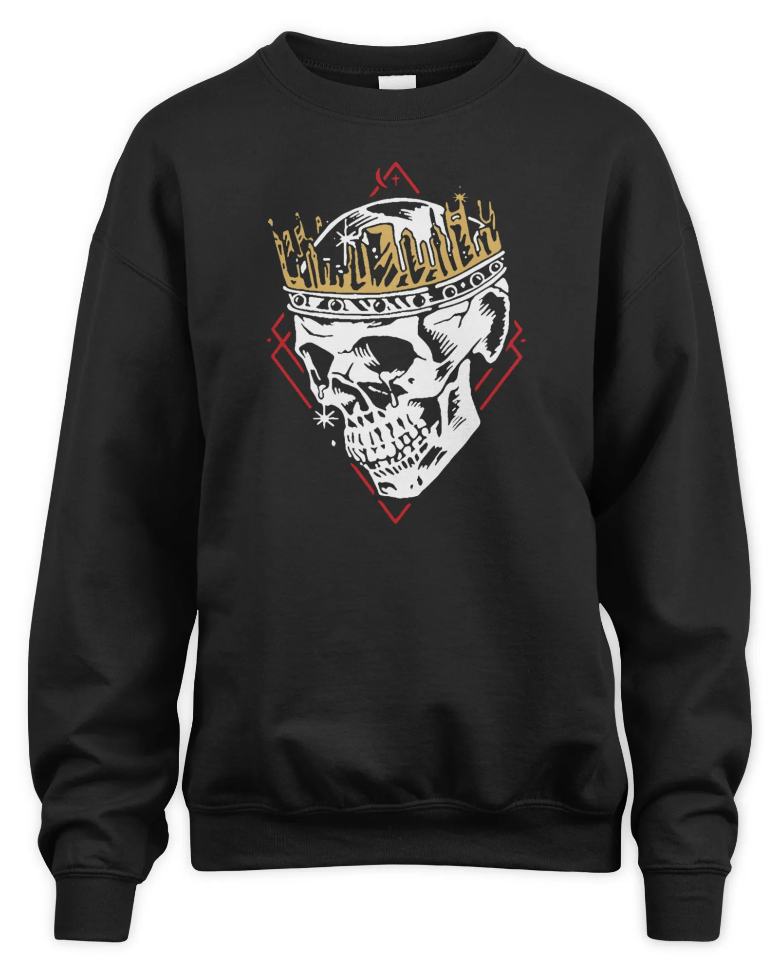 Sweatshirt Jelly Roll Merch Crown Skull Hockey Bubba 41, Premium Sweaer