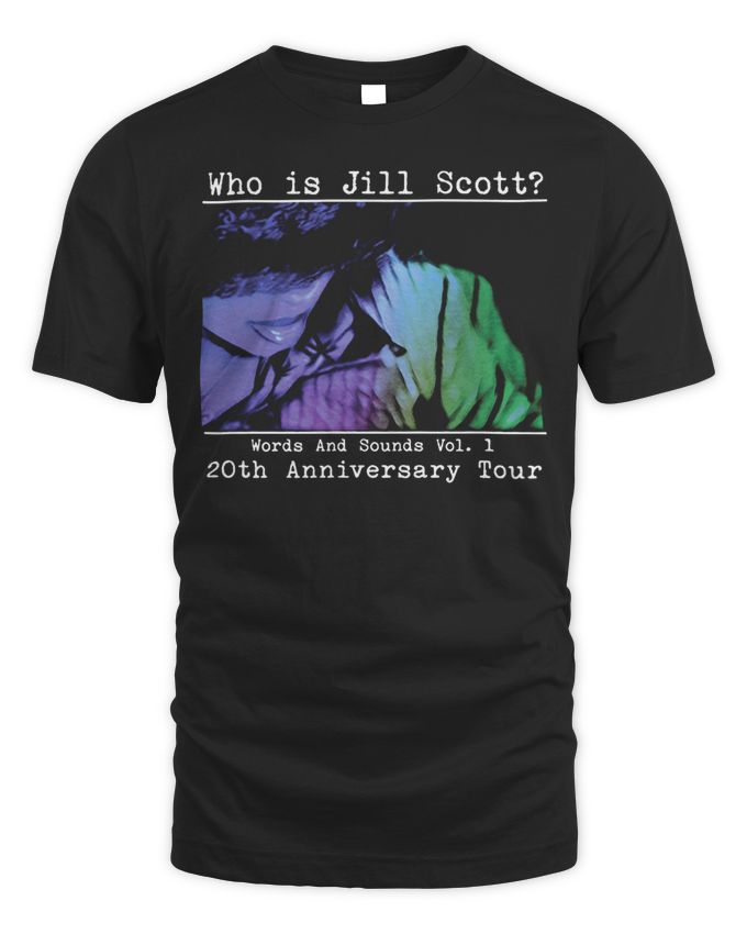 Jill Scott Merchandise the Lost Tour Who is Jill Scott Shirt – Unisex Standard T-Shirt