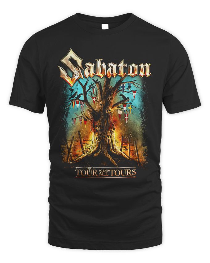 Sabaton Merch EU Tour Tree 2023 Shirt – Unisex Standard T-Shirt